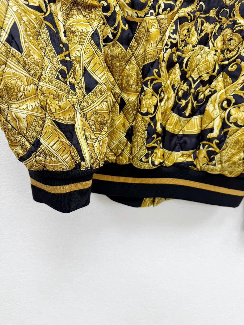 Versace Versace Mulberry silk cotton jacket Size US S / EU 44-46 / 1 - 6 Thumbnail