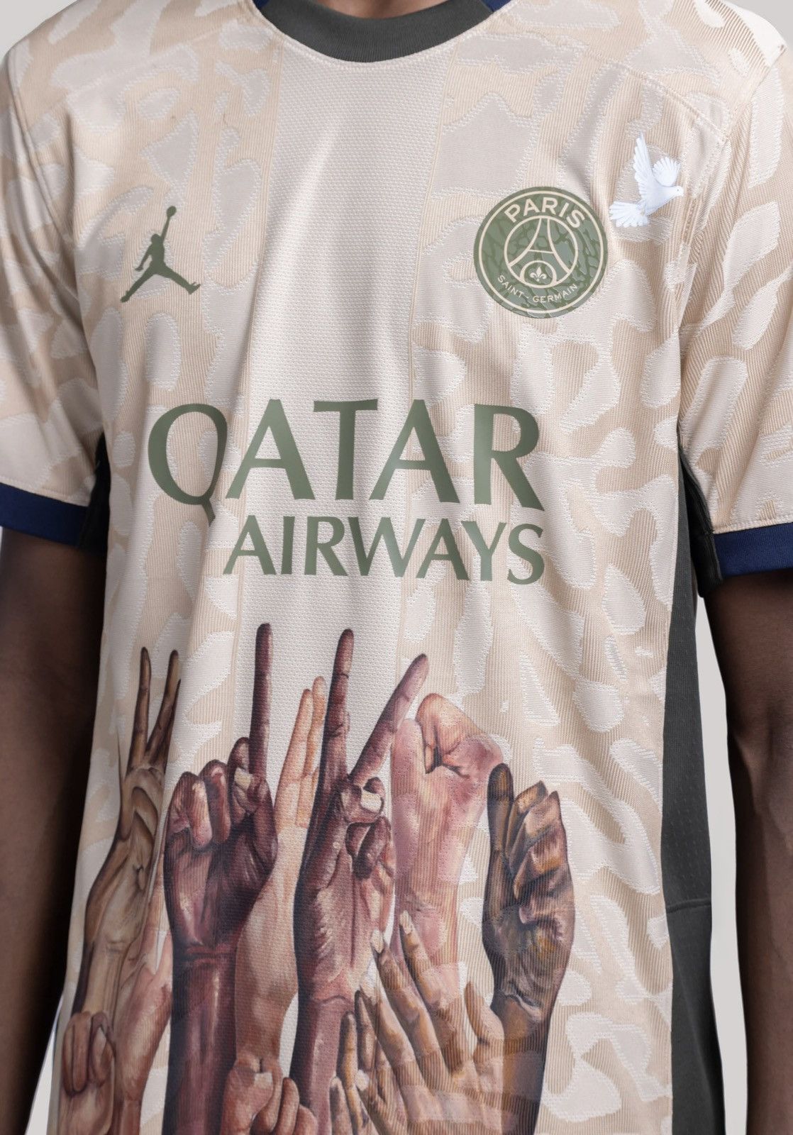 3.PARADIS × Jordan Brand 3.PARADIS & PSG 12TH TITLE VAPOR JERSEY Size US XL / EU 56 / 4 - 2 Thumbnail