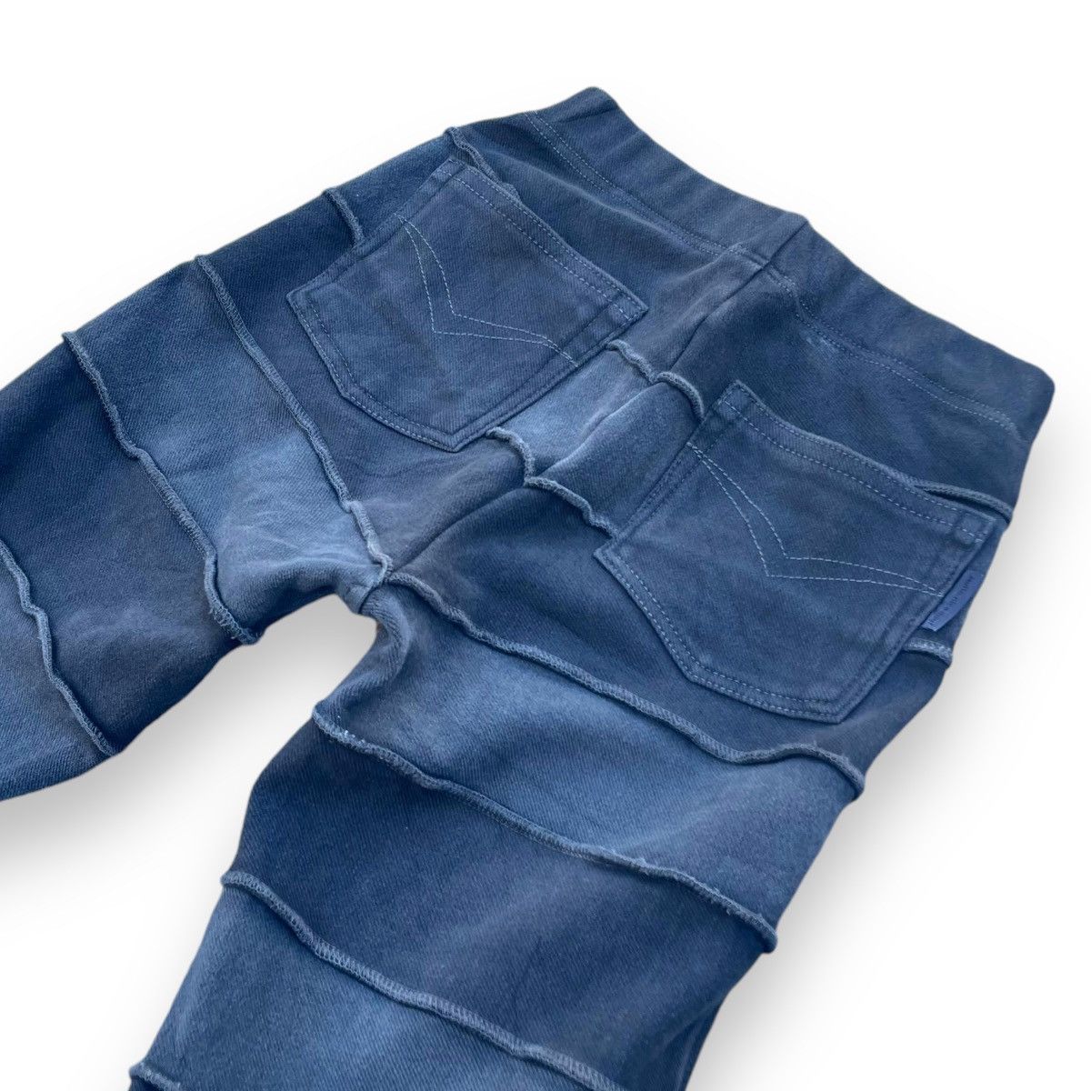Hysteric Glamour × Japanese Brand × Le Grande Bleu (L.G.B.) 🇯🇵 SUPER FLARE HULLO A NICE DAY HAGI STYLE PANTS Size 24" / US 00 / IT 34 - 6 Thumbnail