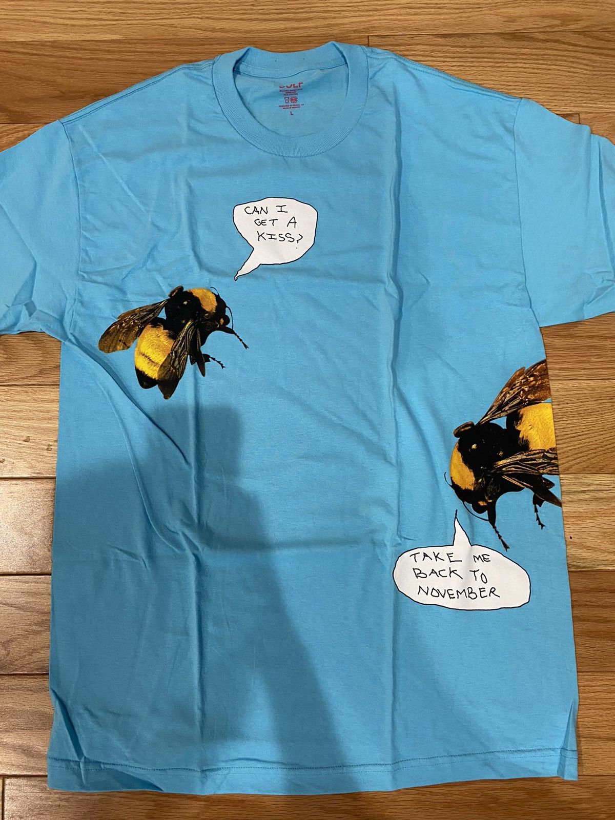 Flower boy bee shirt hotsell