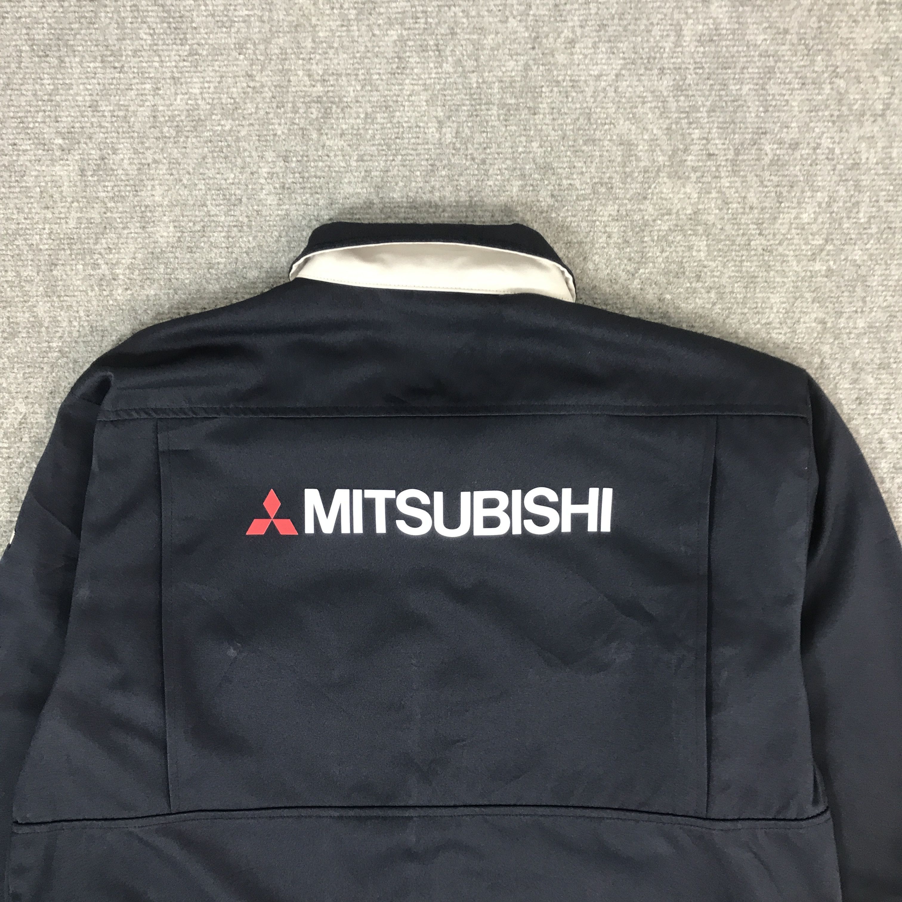 Japanese Brand VINTAGE MITSUBISHI RACING TEAM UNIFORM JACKET Size US L / EU 52-54 / 3 - 4 Thumbnail