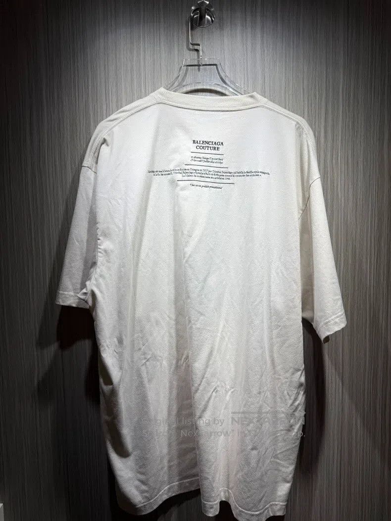 Balenciaga Balenciaga White Short Sleeve T-Shirt Size US S / EU 44-46 / 1 - 2 Thumbnail