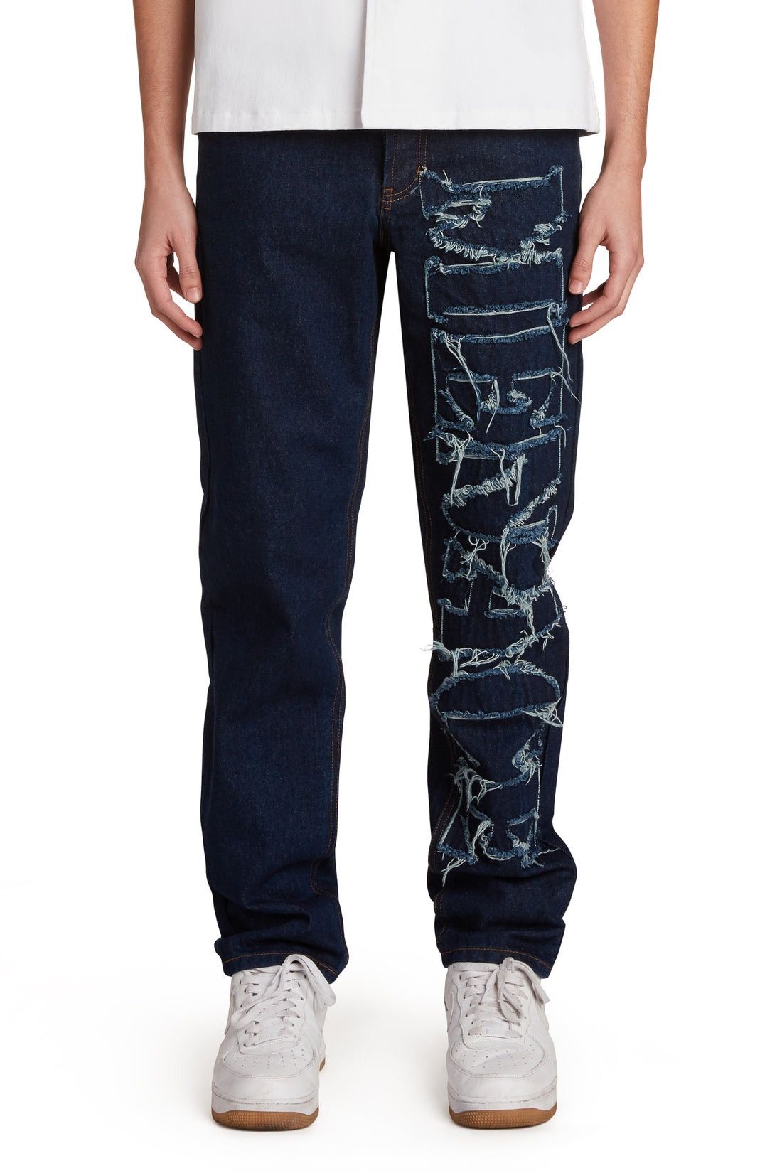 Menace Menace distressed Stencil Jean Size US 32 / EU 48 - 3 Thumbnail