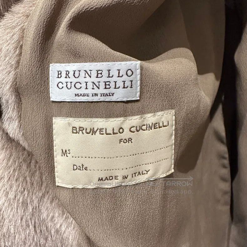 Brunello Cucinelli Brunello Cucinelli Alpaca double-breasted coat Size XXS / US 00 / IT 34 - 3 Thumbnail