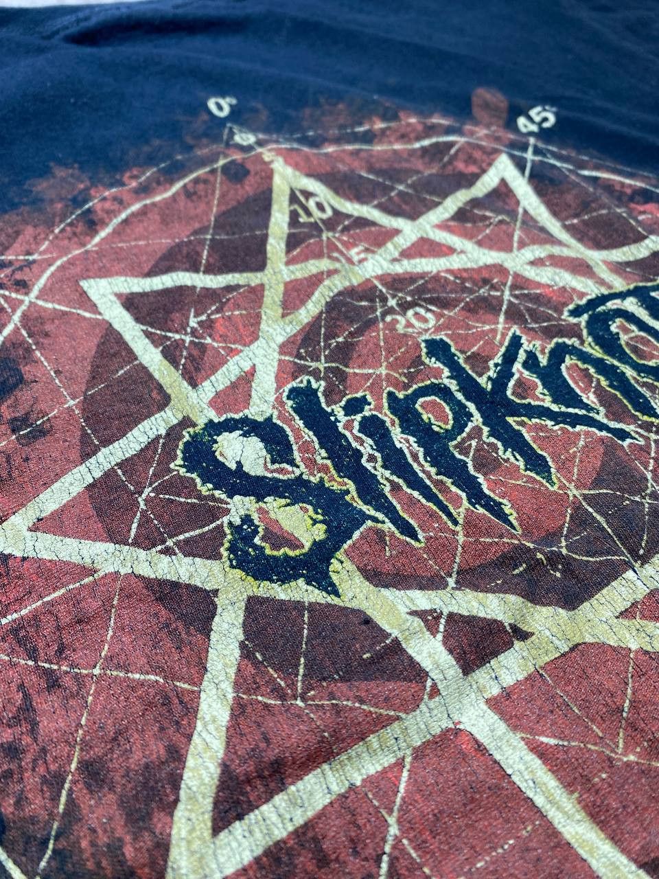 Band Tees 2010 Vintage Slipknot Seven Double Sided Big Logo T-Shirt Size US M / EU 48-50 / 2 - 13 Thumbnail