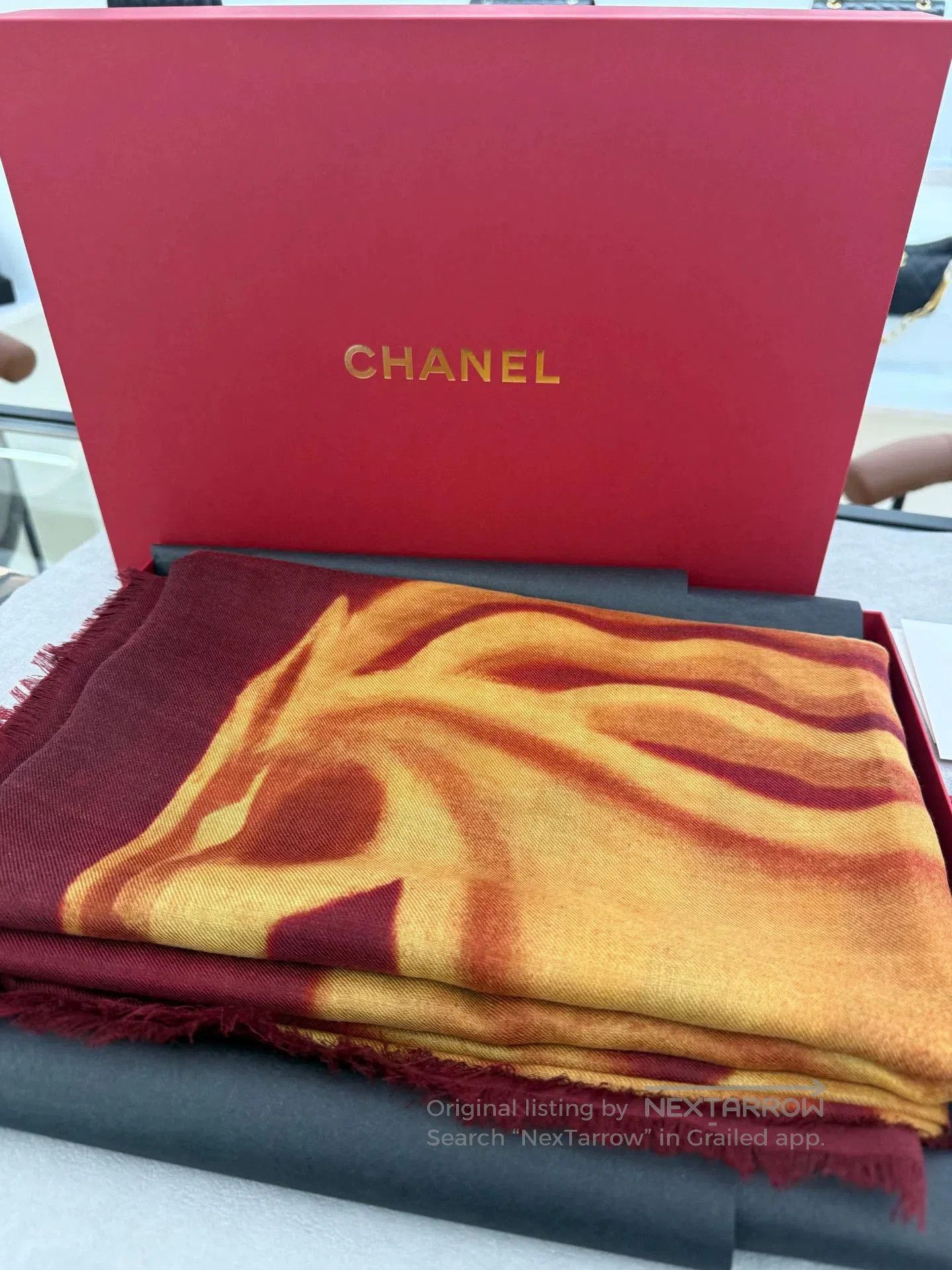 Chanel Chanel 2026 Horse VIC Limited Scarf. Size ONE SIZE - 4 Thumbnail