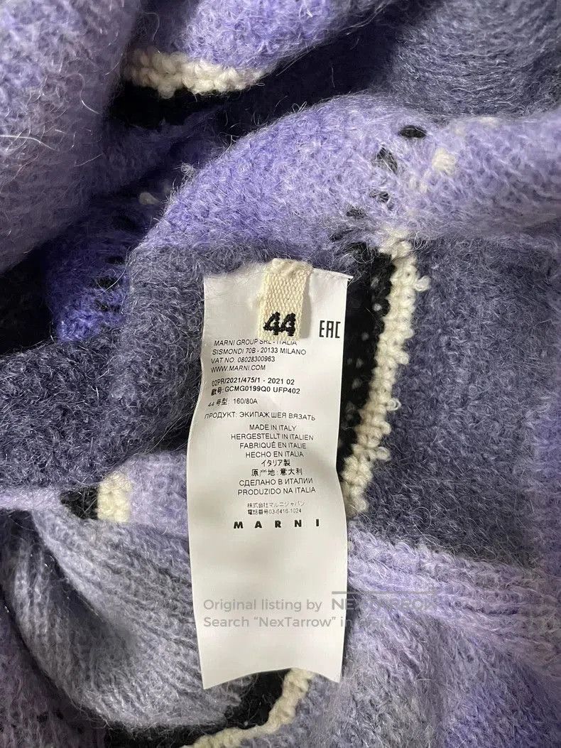 Marni Marni Knit Sweater with Unique Design- Size US M / EU 48-50 / 2 - 4 Thumbnail