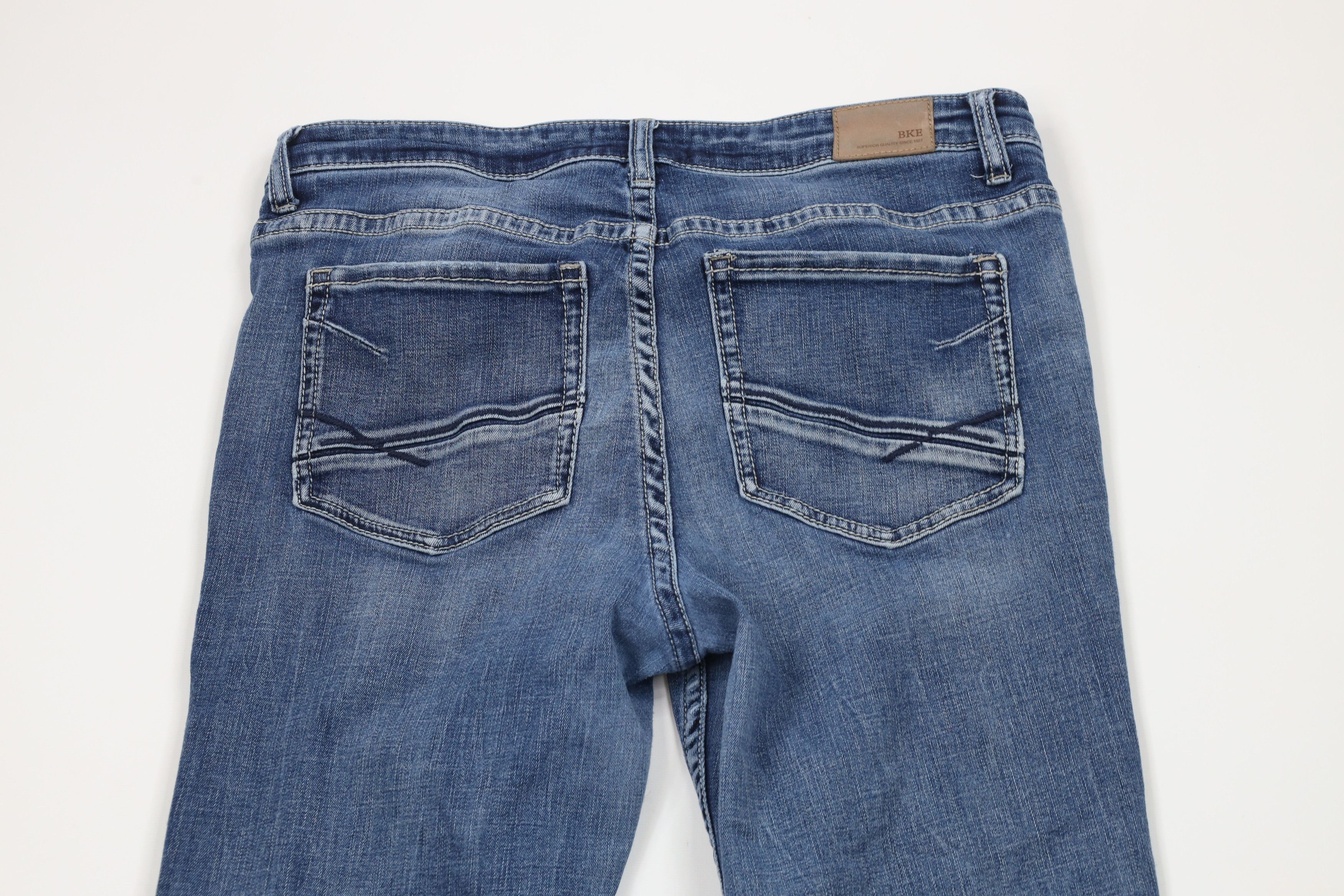 Vintage Buckle BKE Faded Payton Mid Rise Bootcut Denim Jeans Blue Size 32" / US 10 / IT 46 - 11 Thumbnail