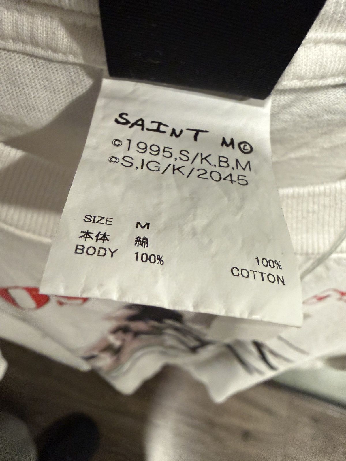 Saint Michael Saint Michael Ghost In The Shell T-Shirt (M) Size US M / EU 48-50 / 2 - 7 Thumbnail