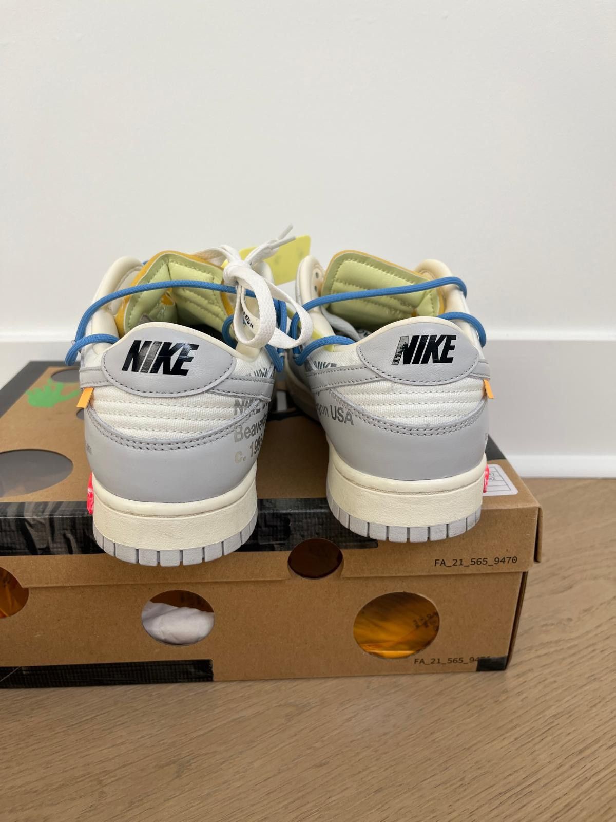 Nike Nike OW Dunk Low Size US 9.5 / EU 42-43 - 5 Thumbnail
