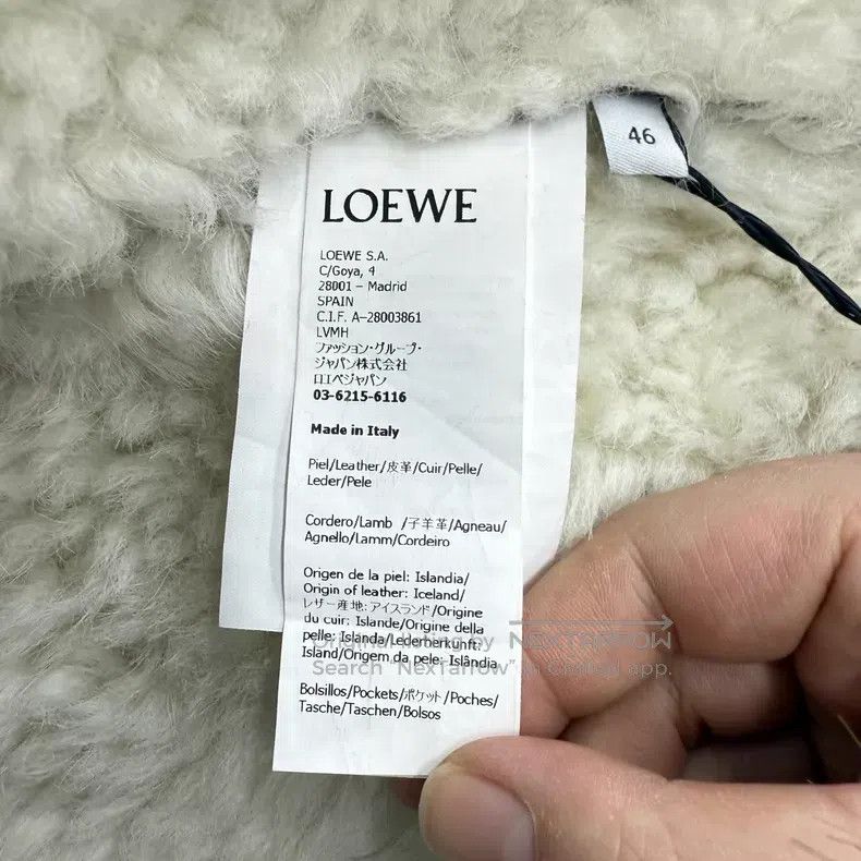 Loewe Loewe Brown Leather and Fur Zip-up Pilot Jacket Size US S / EU 44-46 / 1 - 4 Thumbnail