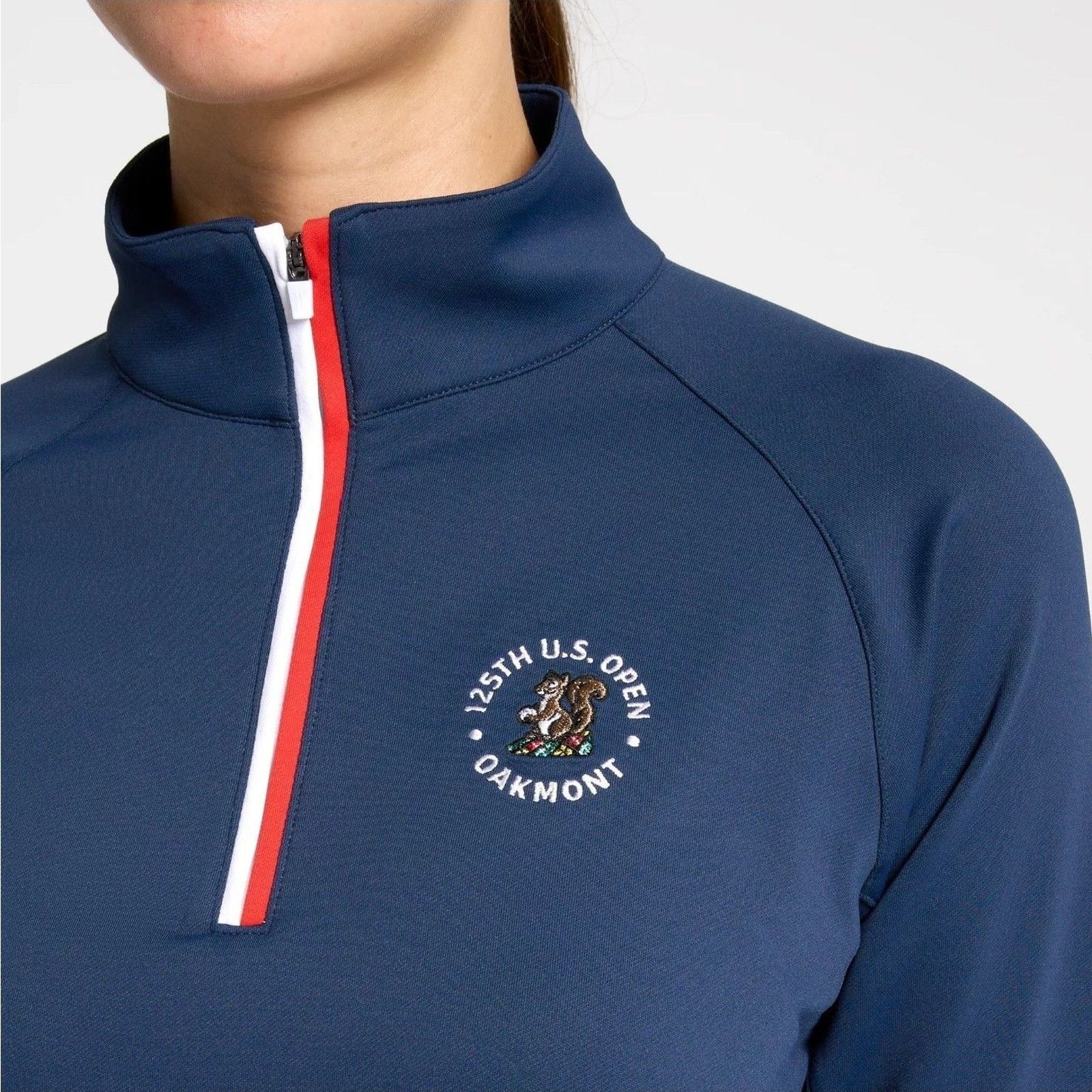 Other NWT 125th. U.S. Open Oakmont Walter Hagen Pullover Polo Navy Size L / US 10 / IT 46 - 5 Thumbnail