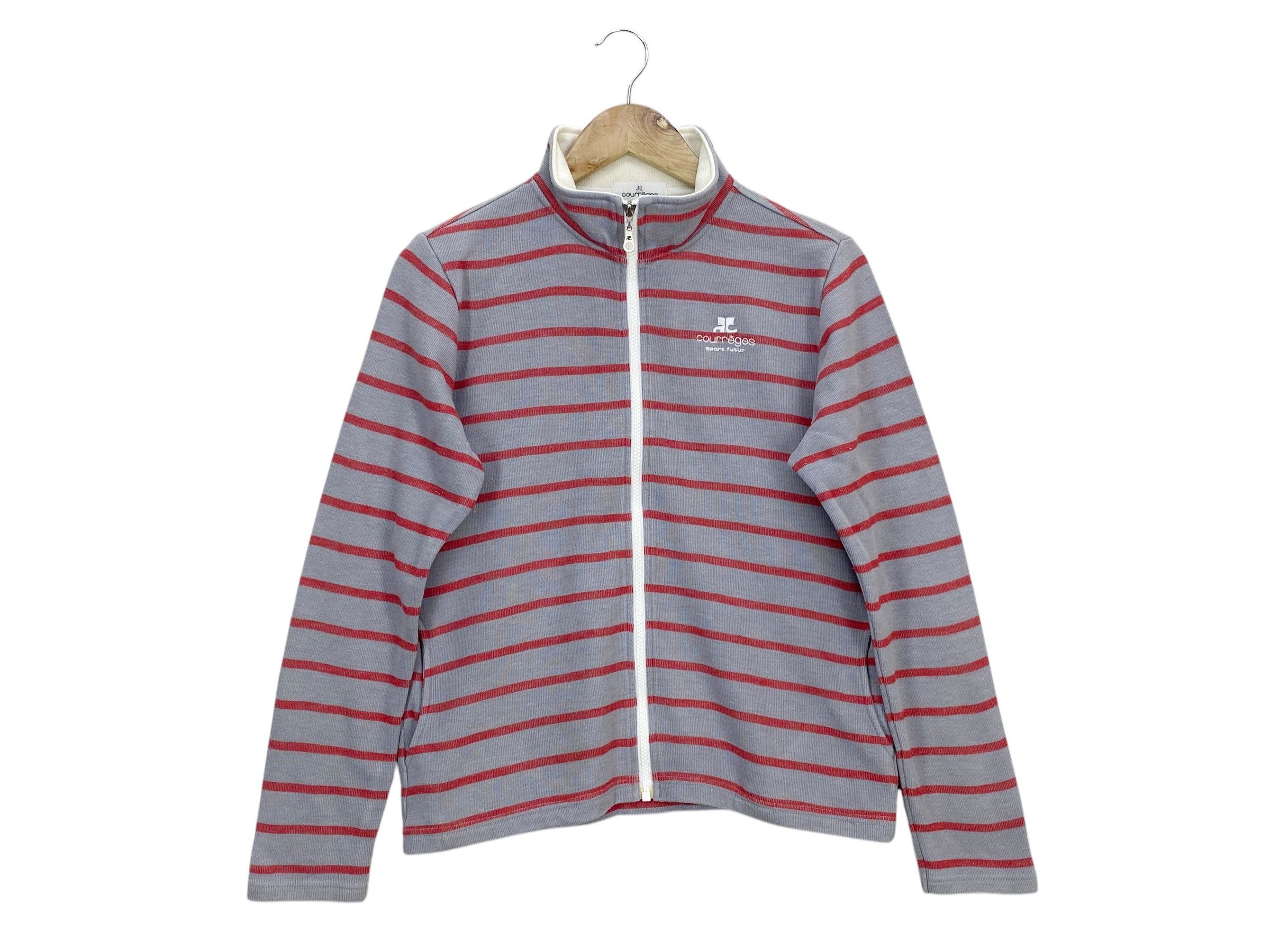 Courreges Courreges Track Jacket Running Jacket Size S / US 4 / IT 40 - 1 Thumbnail