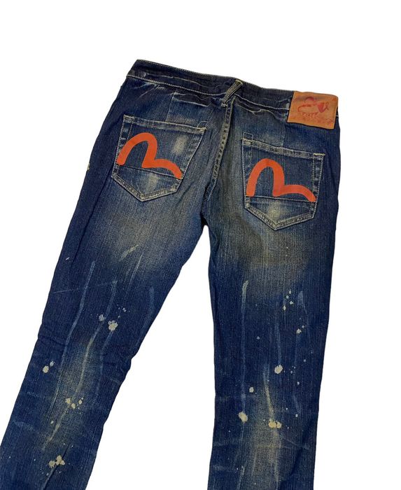 Evisu Japanese Brand Evisu Distressed Denim | Grailed