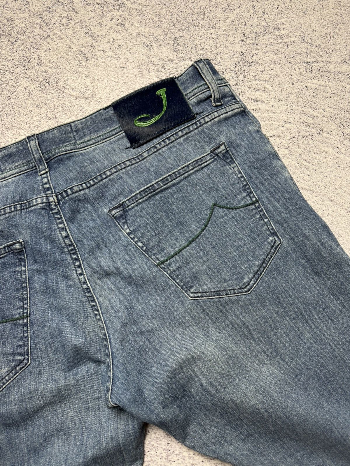 Jacob Cohen Jacob Cohen Jeans Italian Designer Handmade Denim Pants Rare Size US 36 / EU 52 - 7 Thumbnail