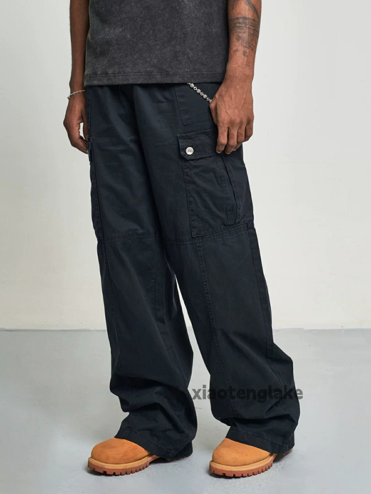 utility military loose baggy skate outdoor cargo pants