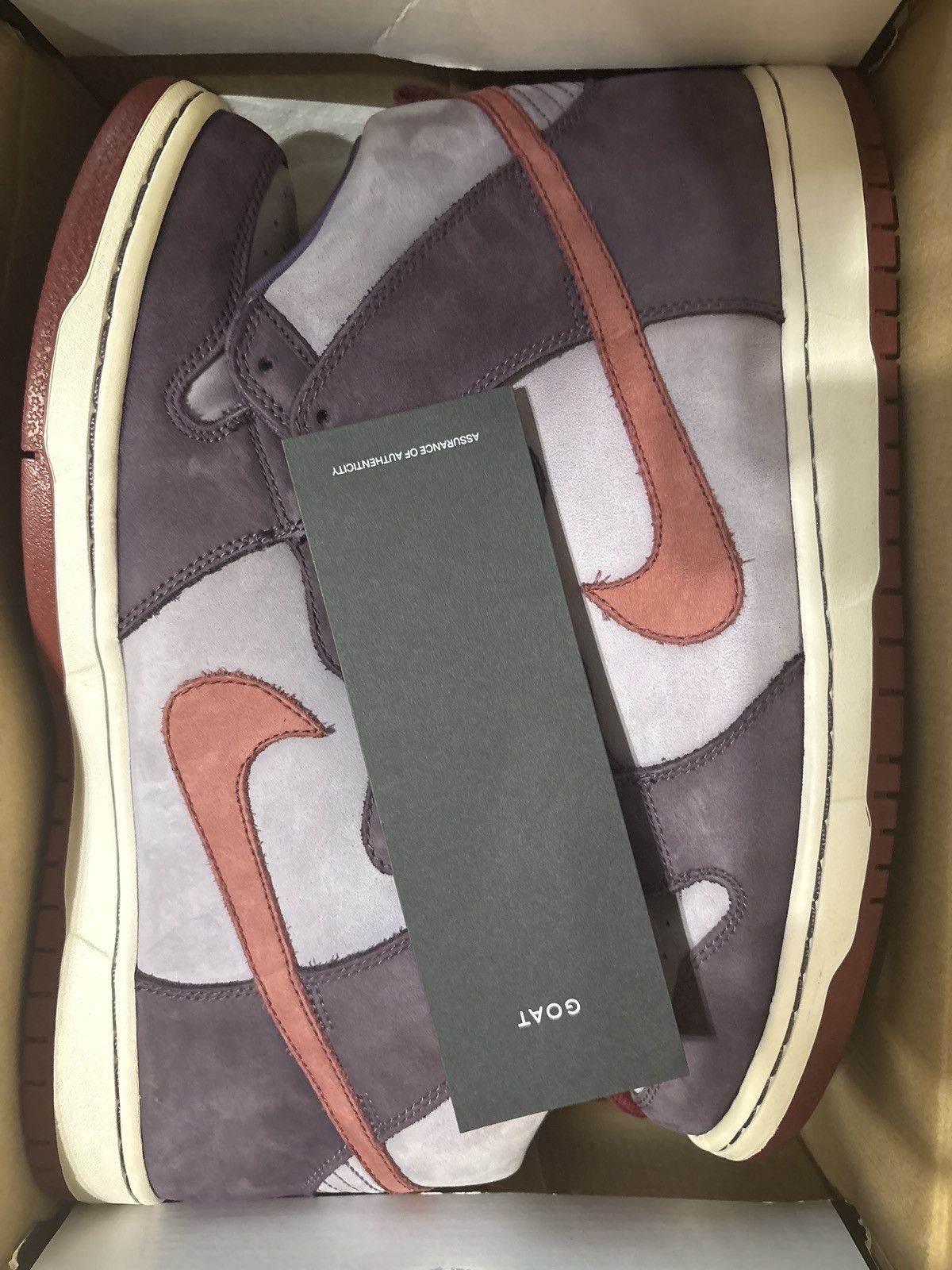 Nike SB Nike SB Dunk High Daybreak Plum Size 12 Excellent Condition Size US 12 / EU 45 - 3 Thumbnail