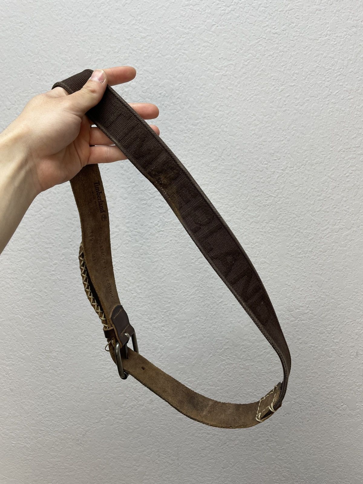 Diesel Vintage Leather Belt Y2K Rhinestones Punk Metal Avant Garde Size 34 - 10 Thumbnail