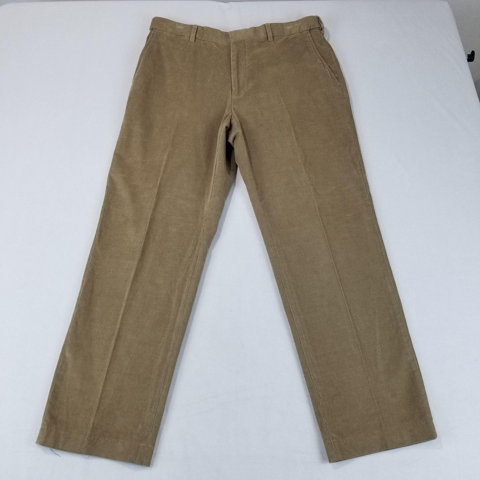 Lands' End Lands' End Corduroy Pants 34 Tan Traditional Fit Stretch Size US 34 / EU 50 - 12 Thumbnail