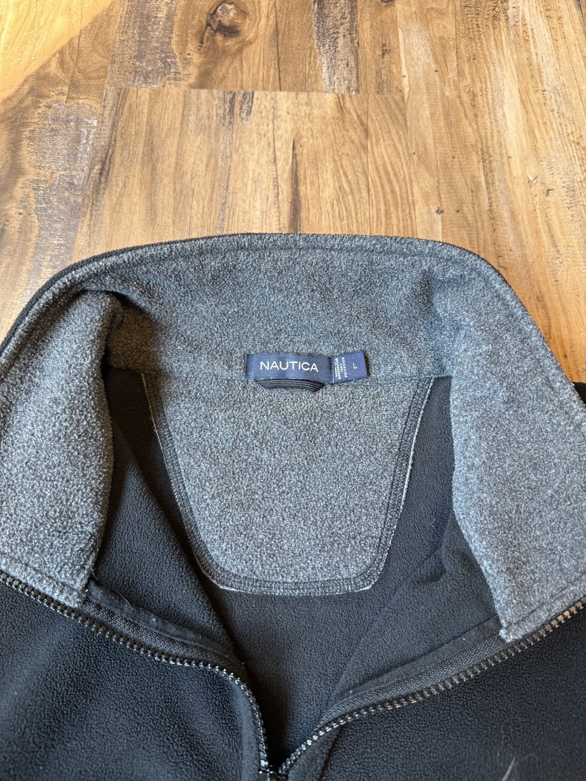Nautica Vintage Black Nautica Pullover Size US L / EU 52-54 / 3 - 3 Thumbnail
