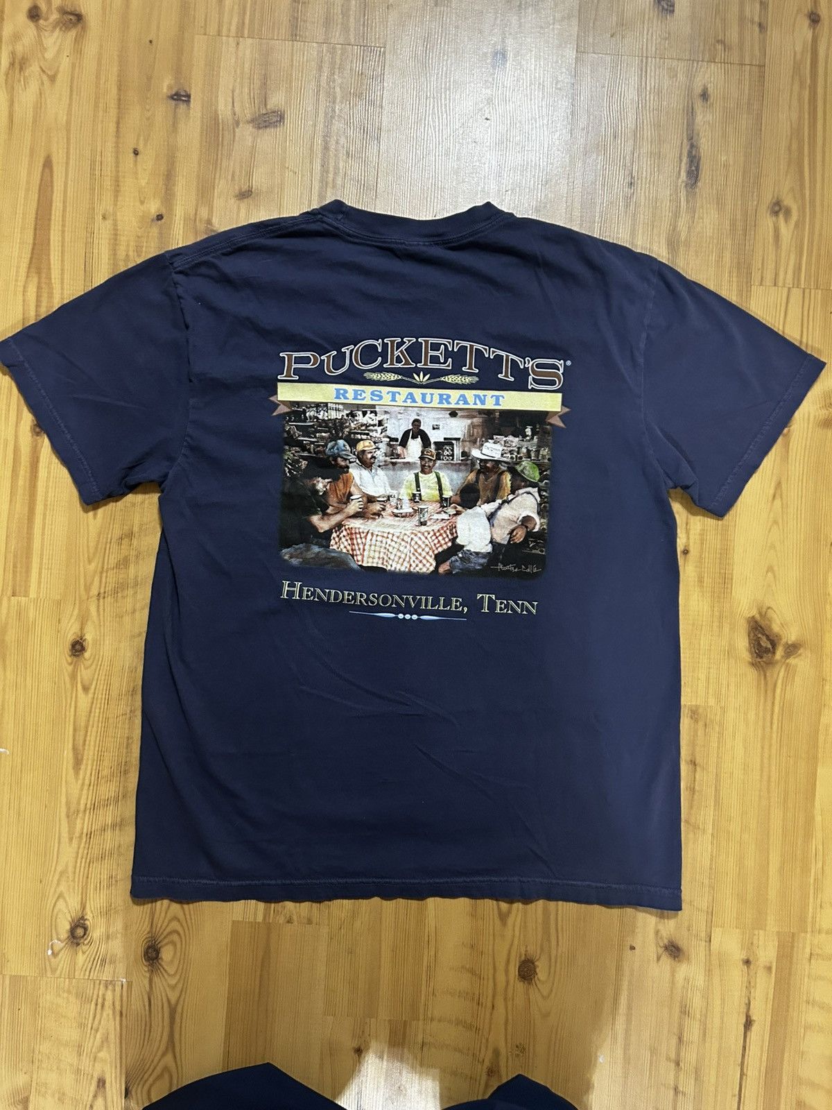 Vintage Vintage streetwear graphic tee Size US L / EU 52-54 / 3 - 2 Thumbnail