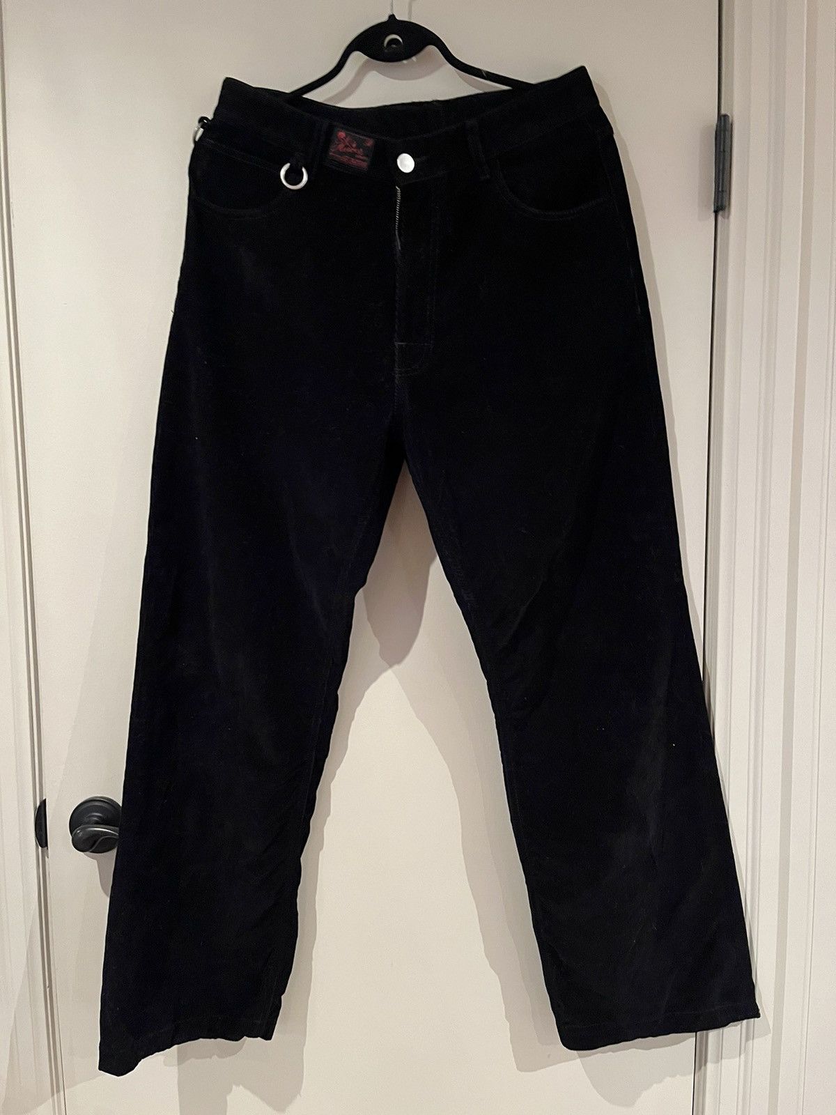 image of Raf Simons Corduroy in Black, Men's (Size 32)