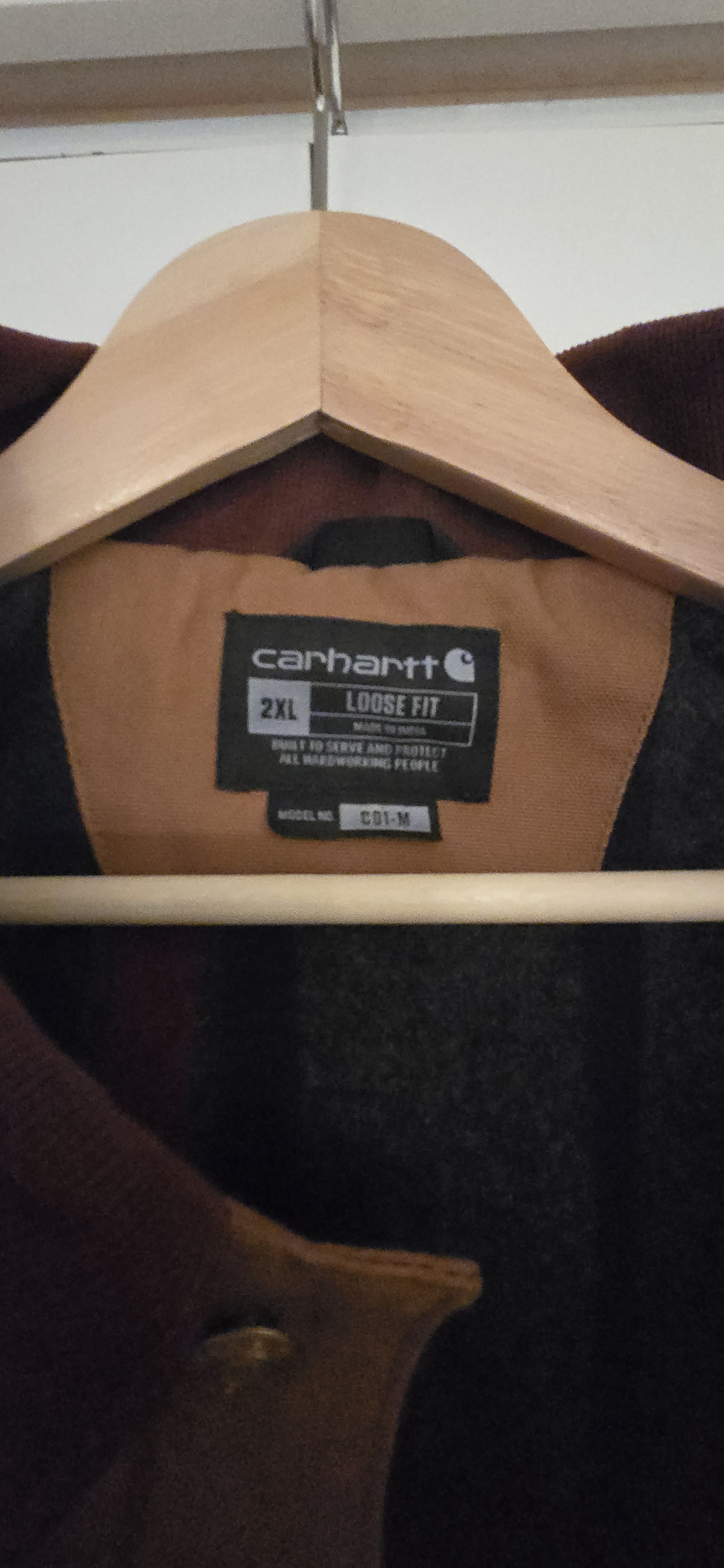 Carhartt Carhartt CO1-M Duck Blanket Lined Chore Coat Size US XXL / EU 58 / 5 - 4 Thumbnail