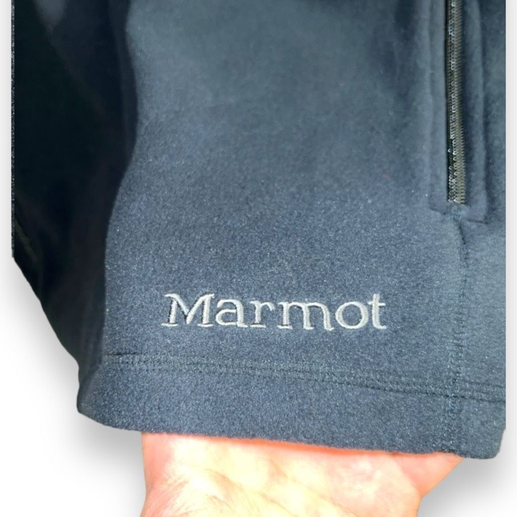Marmot NWT Marmot Black Full Zip Fleece Rocklin Vest Size L Size US L / EU 52-54 / 3 - 5 Thumbnail