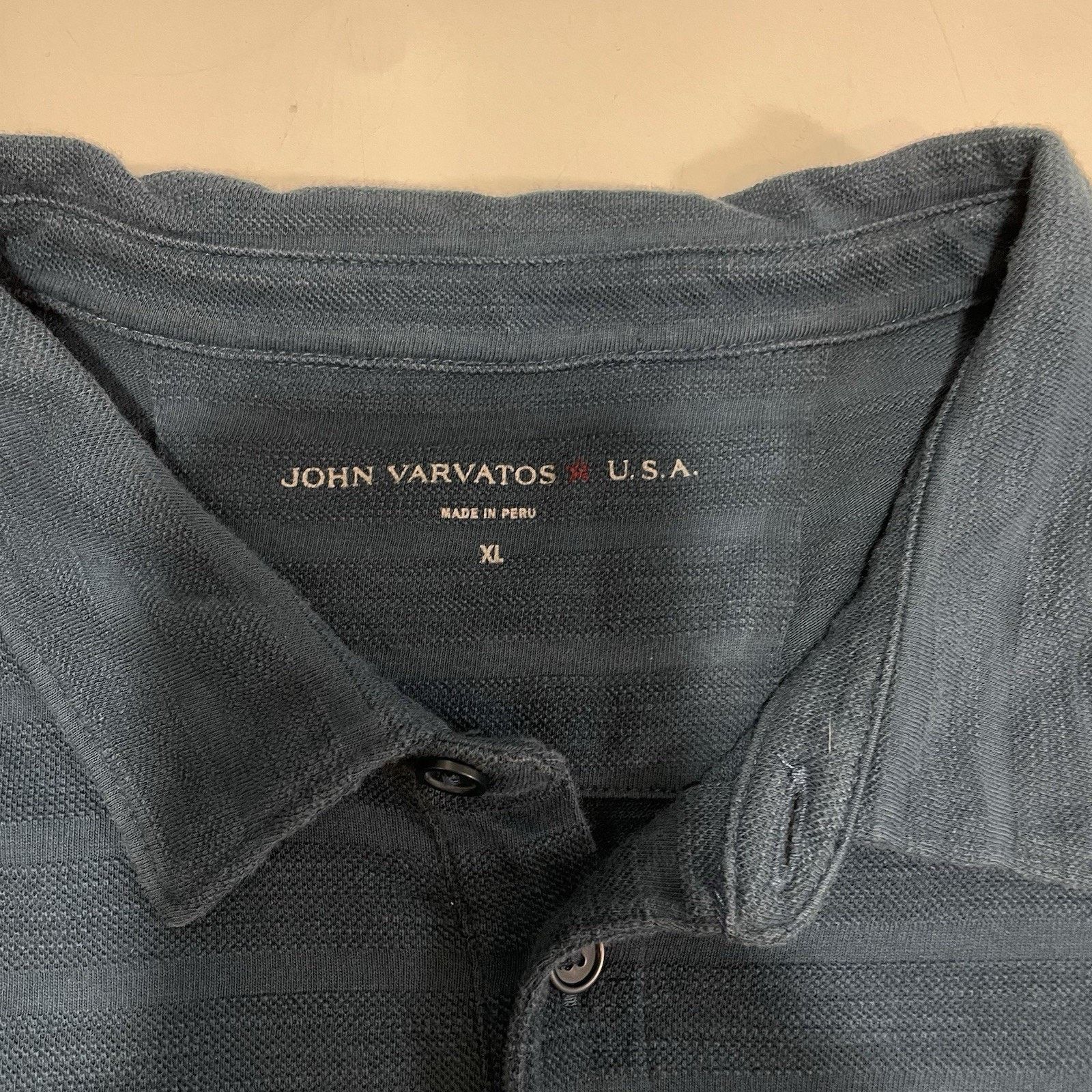 John Varvatos John Varvatos Star USA Teal Green Polo Shirt Men’s Size S Size US S / EU 44-46 / 1 - 3 Thumbnail