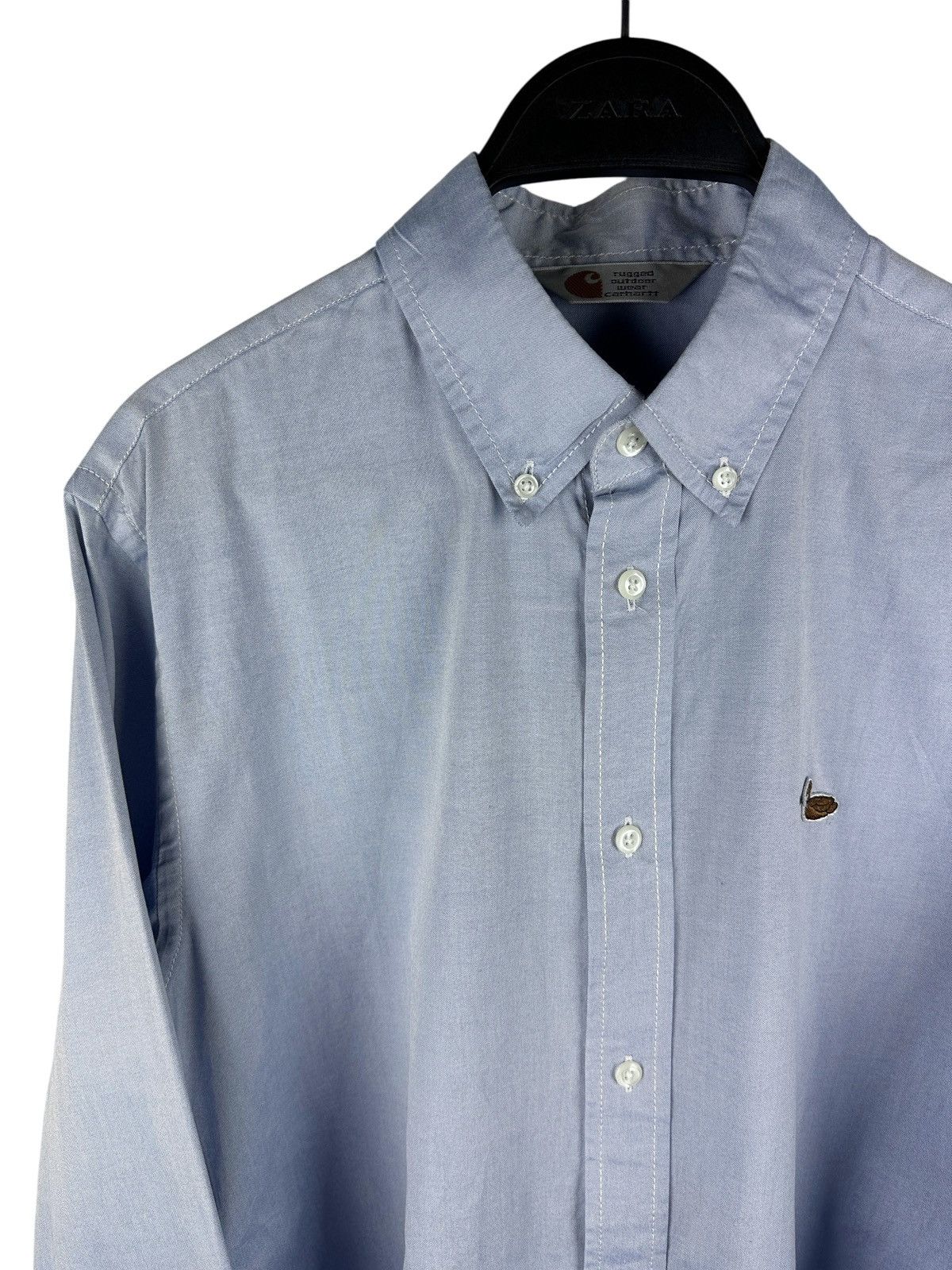 Carhartt 🦆 Vintage Carhartt Duck Shirt Long Slevee Button Down Size US M / EU 48-50 / 2 - 2 Thumbnail
