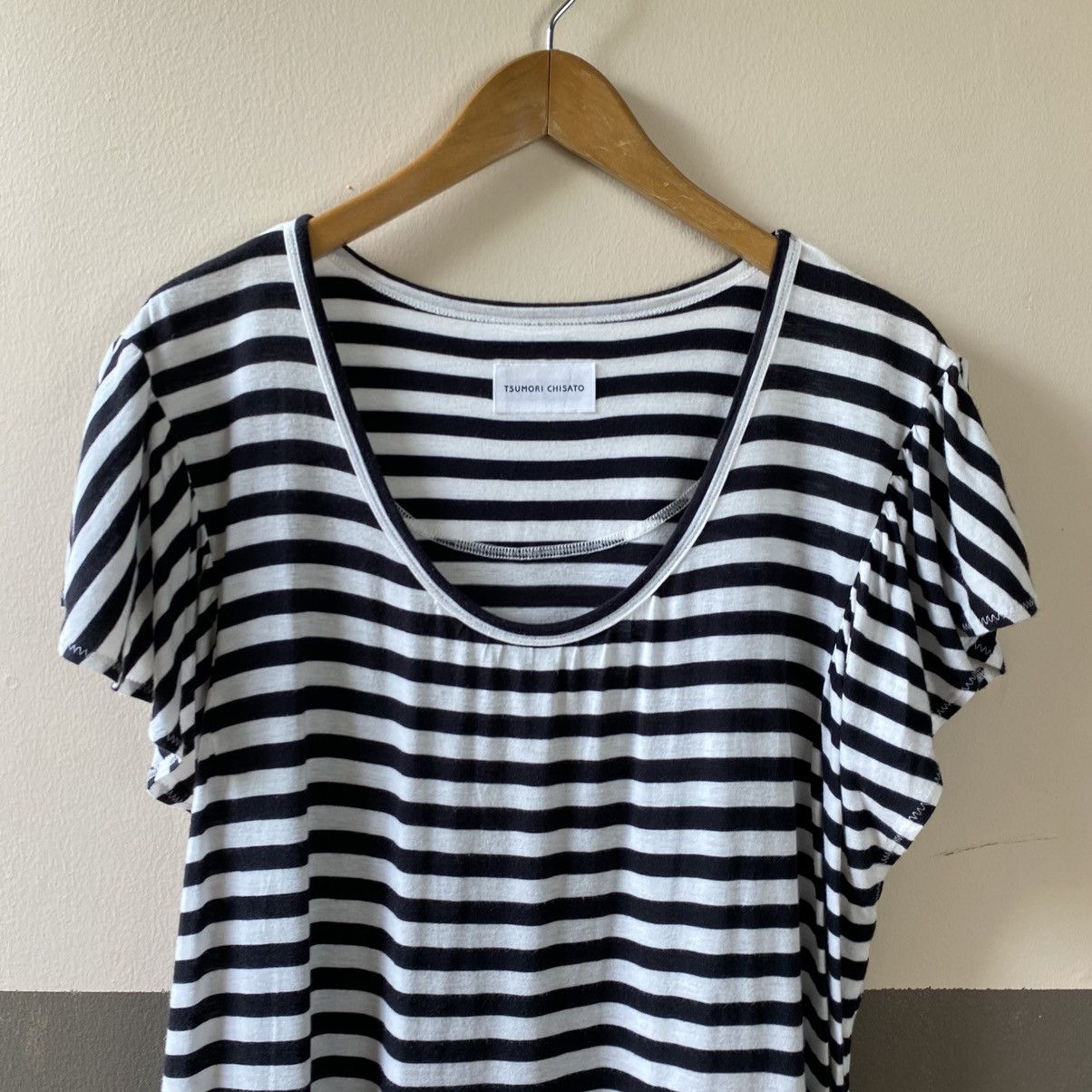 Tsumori Chisato Tsumori Chisato Striped Casual Dress with Contrast Pocket Size XS / US 0-2 / IT 36-38 - 5 Thumbnail