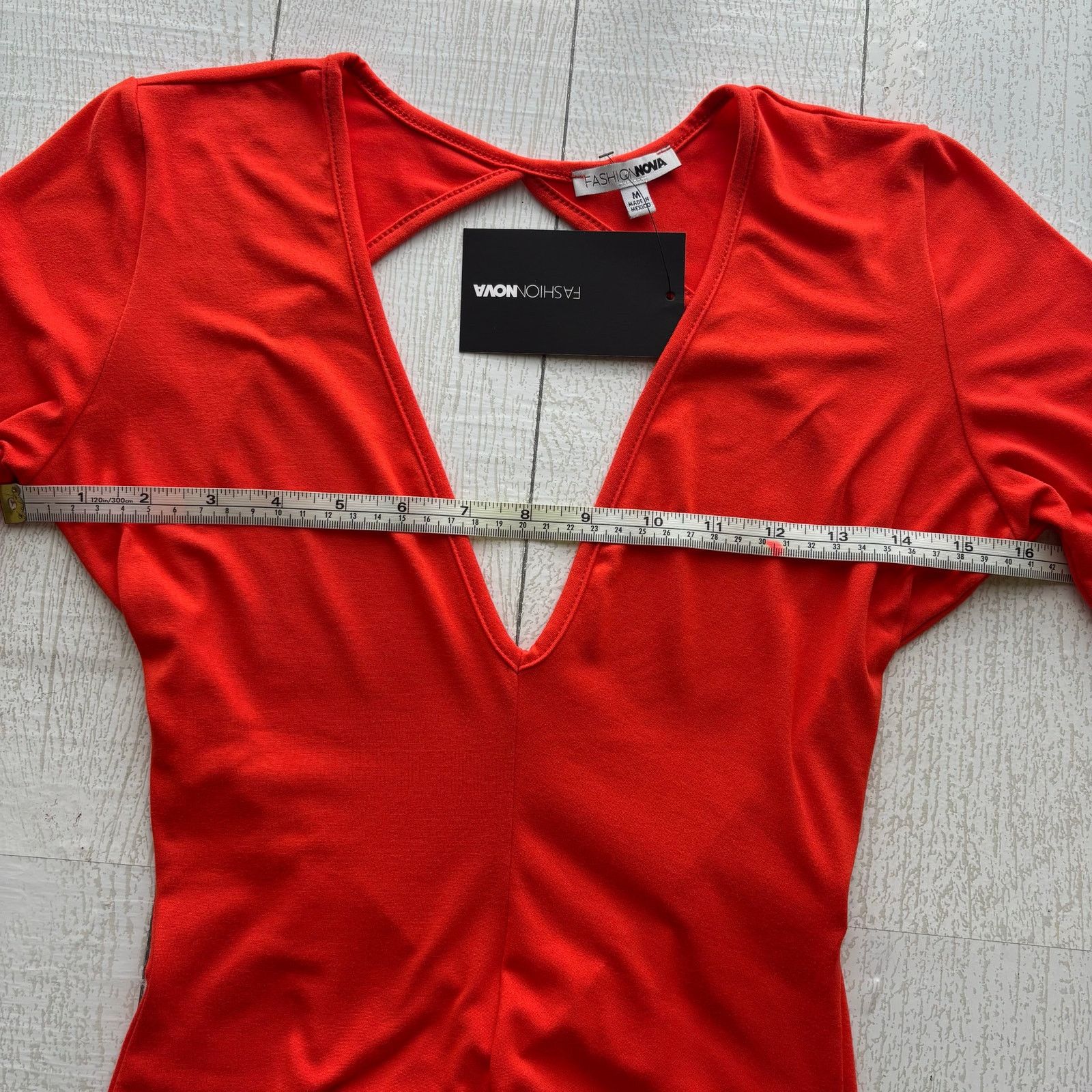 Other Fashion Nova Orange Long Sleeve Romper Size Medium NWT Size M / US 6-8 / IT 42-44 - 12 Thumbnail