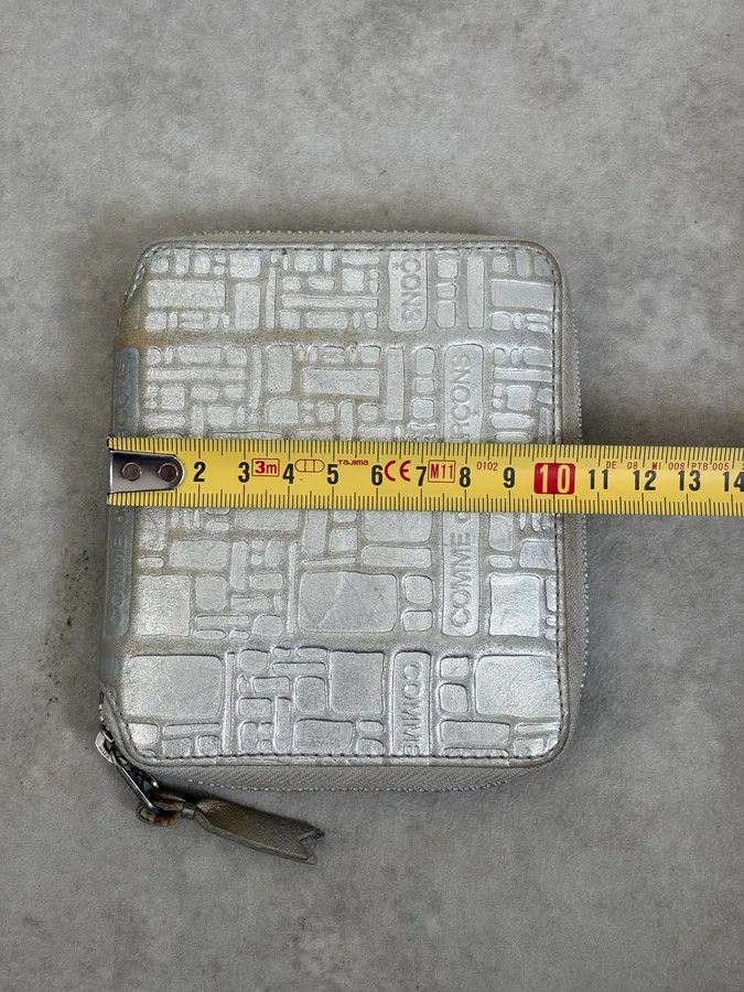 Comme des Garcons 2000s Comme des Garçons Geometric Shapes Silver Wallet Size ONE SIZE - 11 Thumbnail