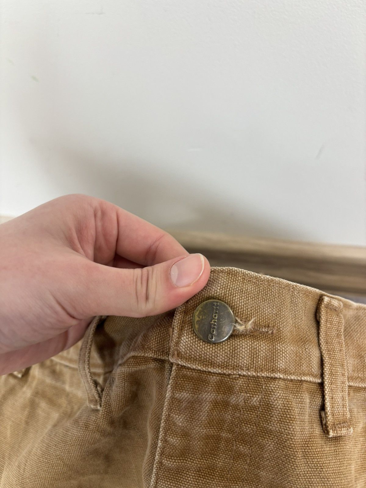 Carhartt Carhartt Men’s Duck Canvas Carpenter Pants USA Workwear Size US 44 / EU 60 - 13 Thumbnail