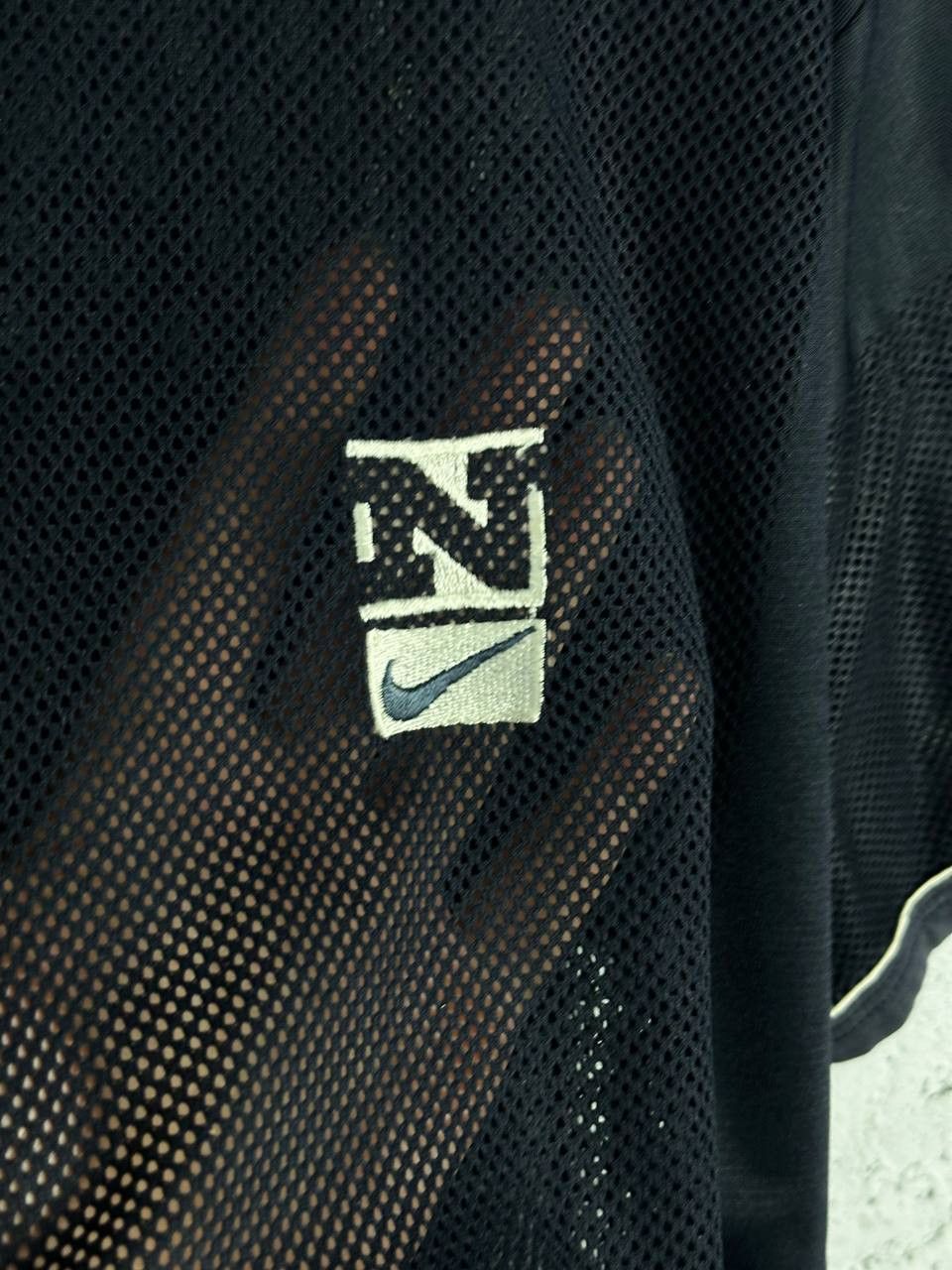 Nike × Vintage Vintage 90s NIKE Swoosh Mesh Tshirt Streetwear Bootleg Style Size US XL / EU 56 / 4 - 7 Thumbnail