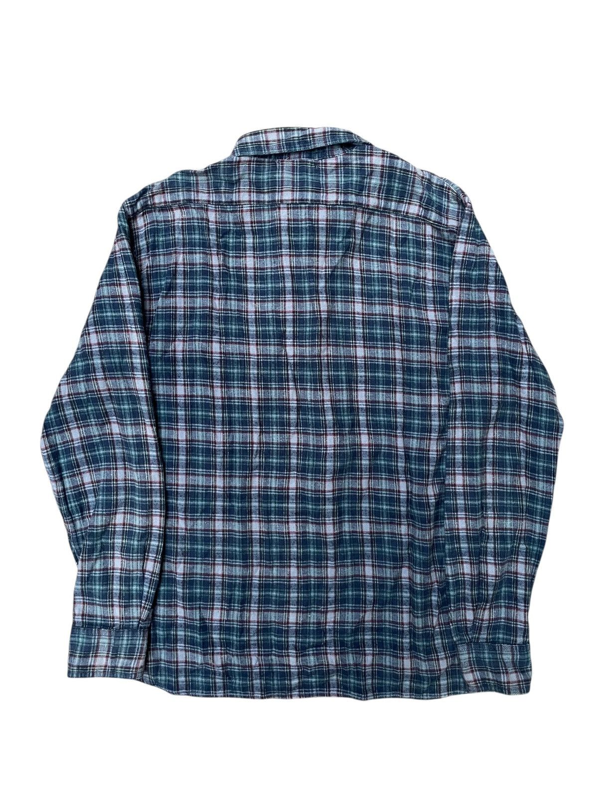 Vintage Kriff Mayer Repro 40s Half Zip Talon Flannel shirt Size US M / EU 48-50 / 2 - 7 Thumbnail