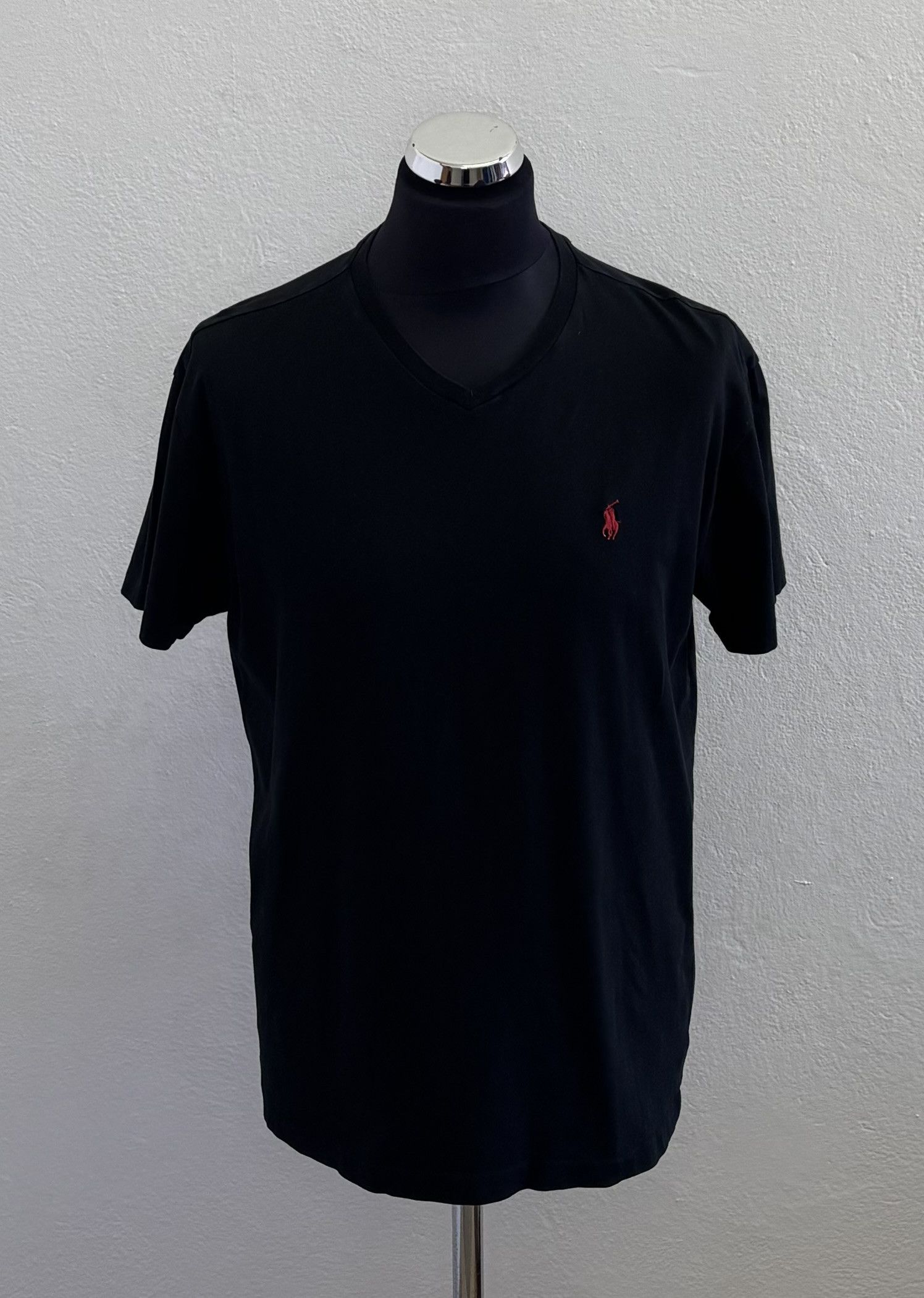 Polo Ralph Lauren Polo Ralph Lauren V-neck T-Shirt Black Large Size US L / EU 52-54 / 3 - 1 Thumbnail