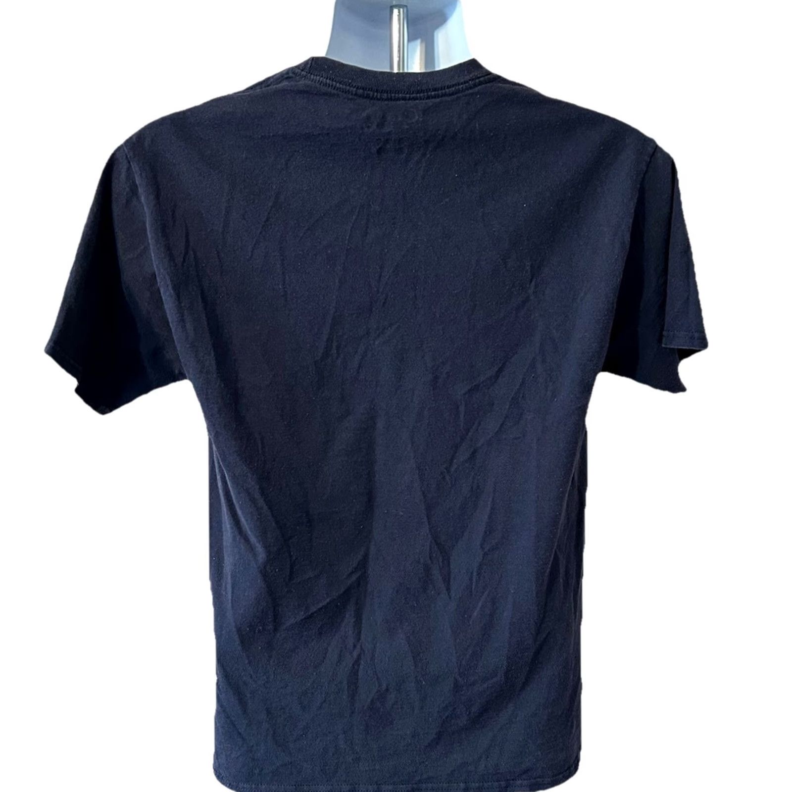 Champion VINTAGE? No — Duquesne Champion Shirt Men M Navy Blue Short Sleeve Crew Neck Shirt Size US M / EU 48-50 / 2 - 4 Thumbnail