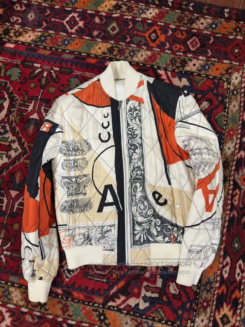 Versace Versace Baseball uniform thin cotton jacket Size US S / EU 44-46 / 1 - 1 Thumbnail