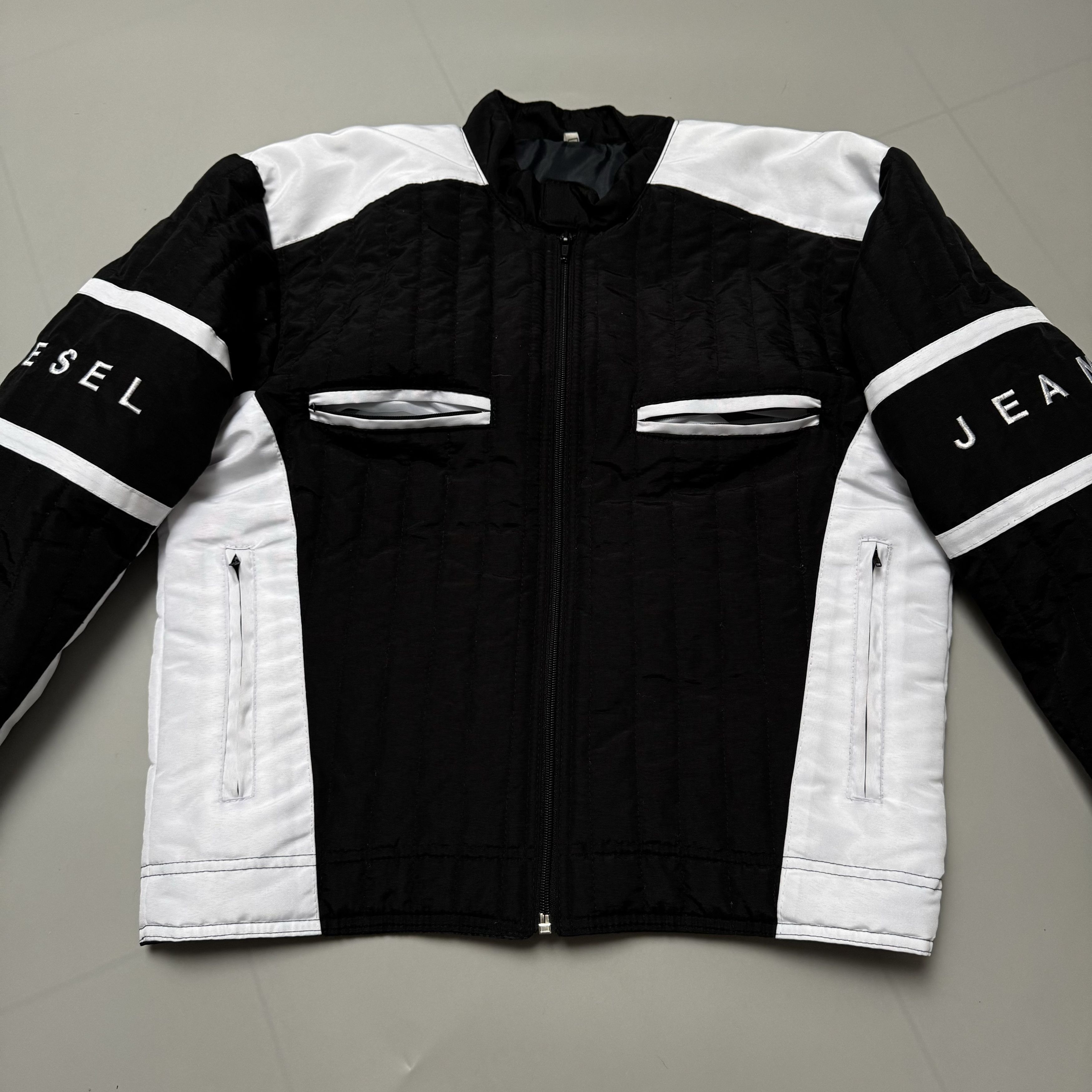 Diesel DIESEL VINTAGE RACING BOMBER JACKET MOTO STREETWEAR STYLE Size US S / EU 44-46 / 1 - 4 Thumbnail