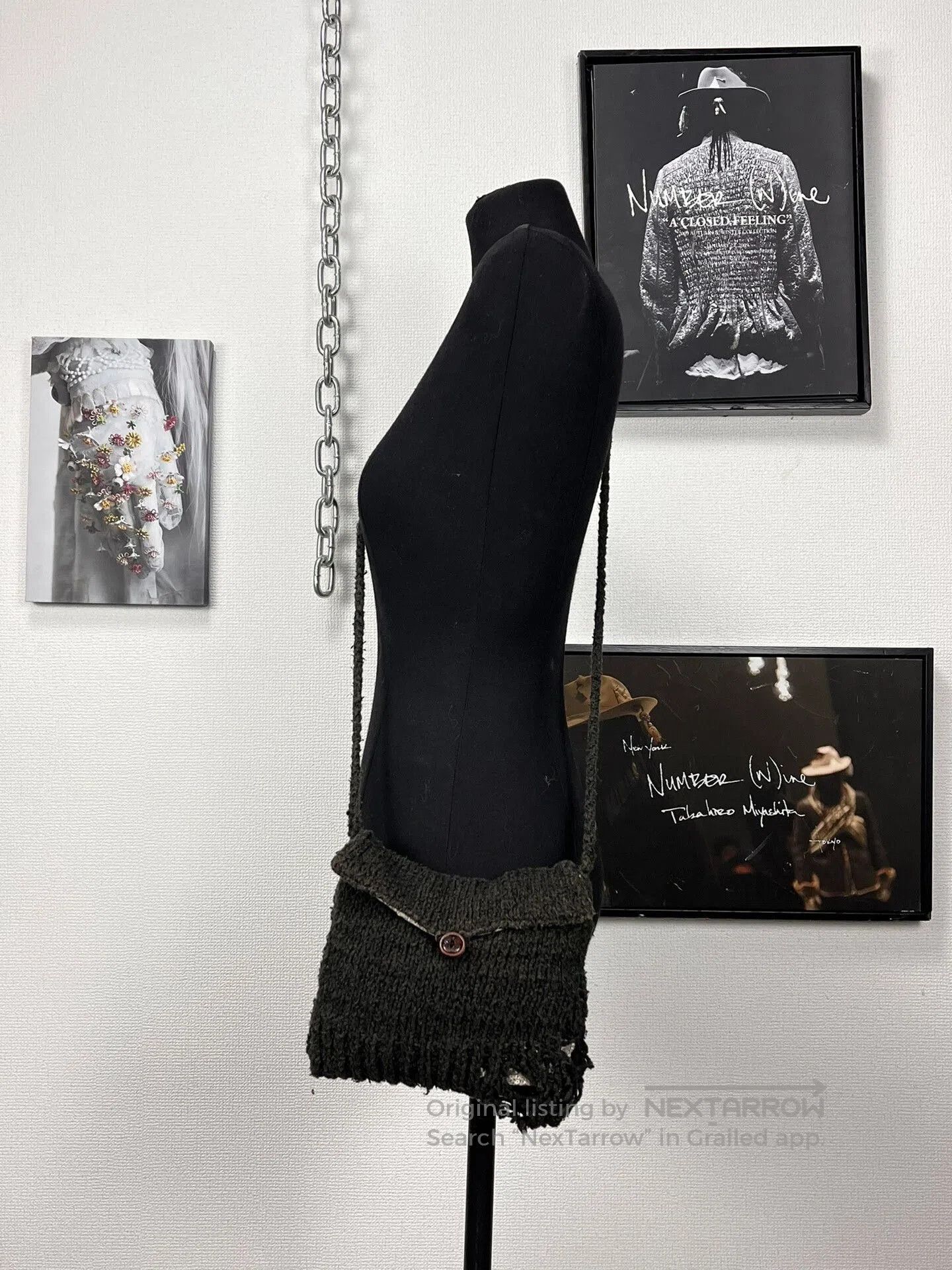 Other number nine floral woven bag. Size ONE SIZE - 2 Thumbnail