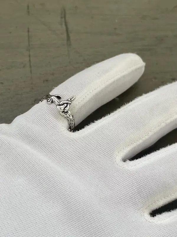 Jewelry Bone Marrow Pinky Ring Size ONE SIZE - 3 Thumbnail
