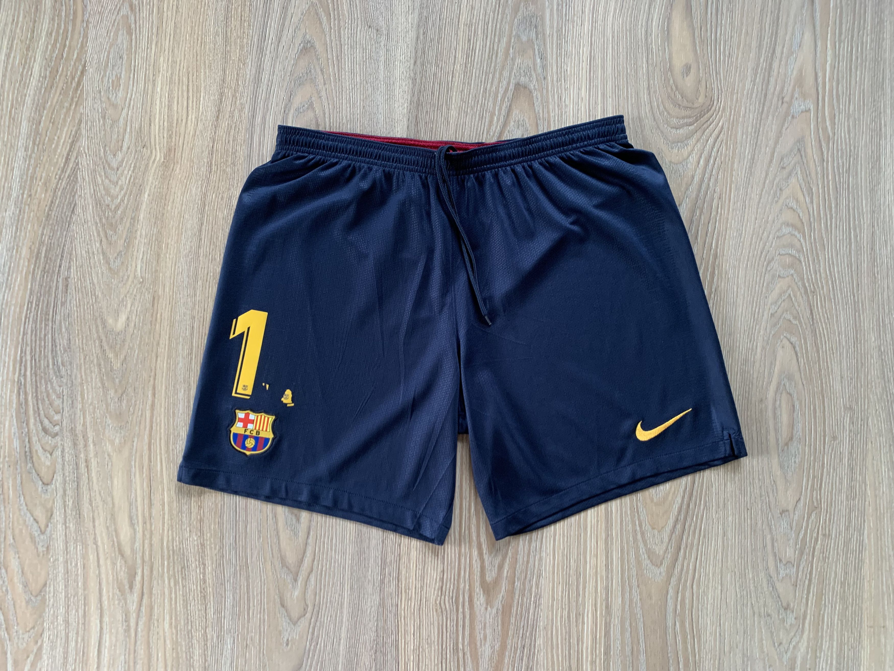 Nike Nike FC Barcelona Shorts 2018 Size US 40 / EU 56 - 1 Thumbnail