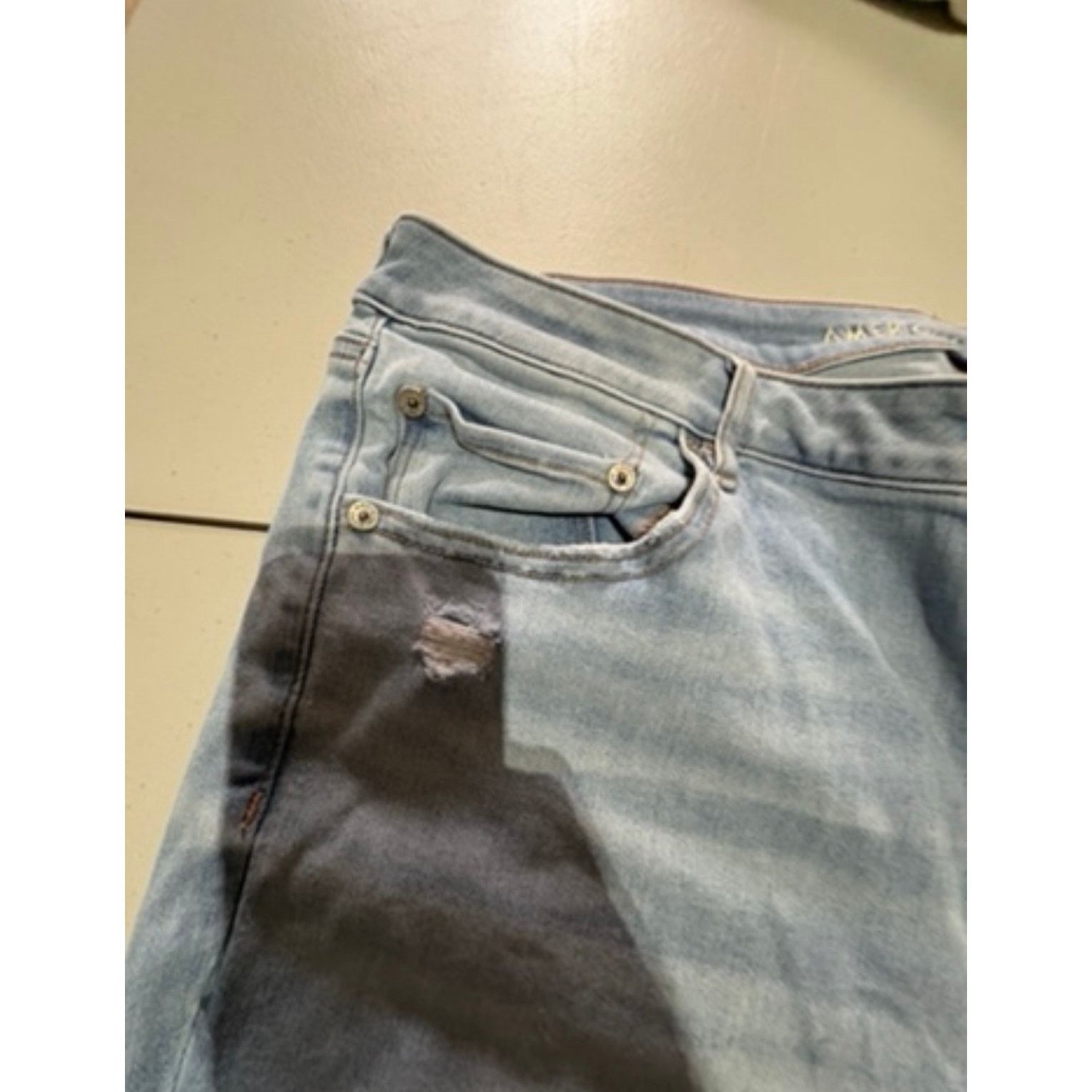 American Eagle Outfitters American Eagle Women’s Size 18 Short Stretch Flare Jeans Size 40" / US 18 - 8 Thumbnail