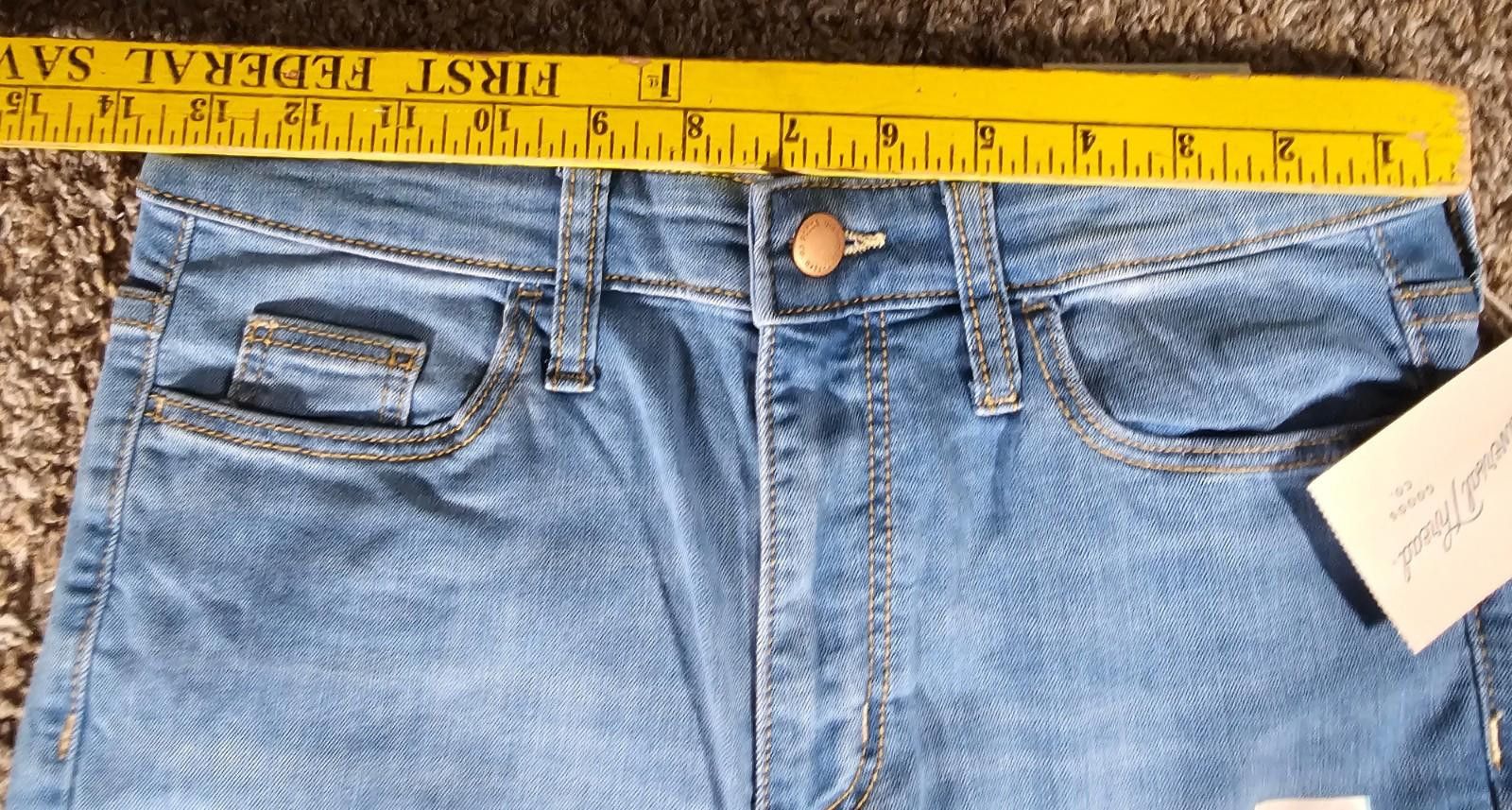 Designer Womens Universal Thread High Rise Skinny Jeans 2 Short Nwt Size 26" / US 2 / IT 38 - 5 Thumbnail