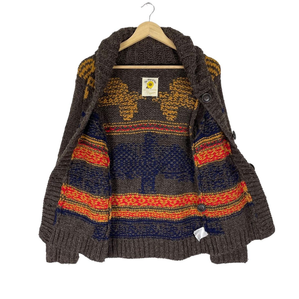 🌟RAY BEAMS THUNDERBIRD WOOL KNITTED SWEATER