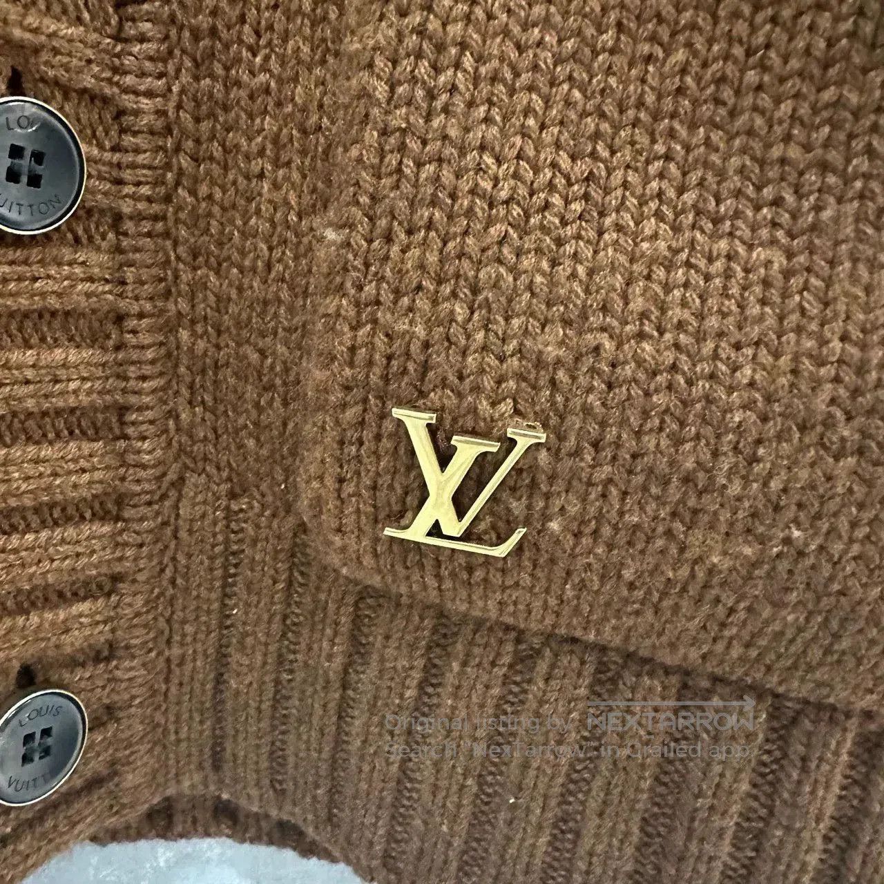 Louis Vuitton Louis Vuitton Wool Retro Knit Cardigan. Size US L / EU 52-54 / 3 - 5 Thumbnail
