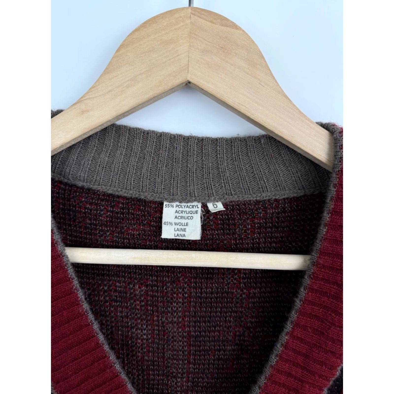 Etro Vintage 90s Archive Avant-Garde Y2K Sweater Red L Men Pullover Shirt Size US L / EU 52-54 / 3 - 5 Thumbnail