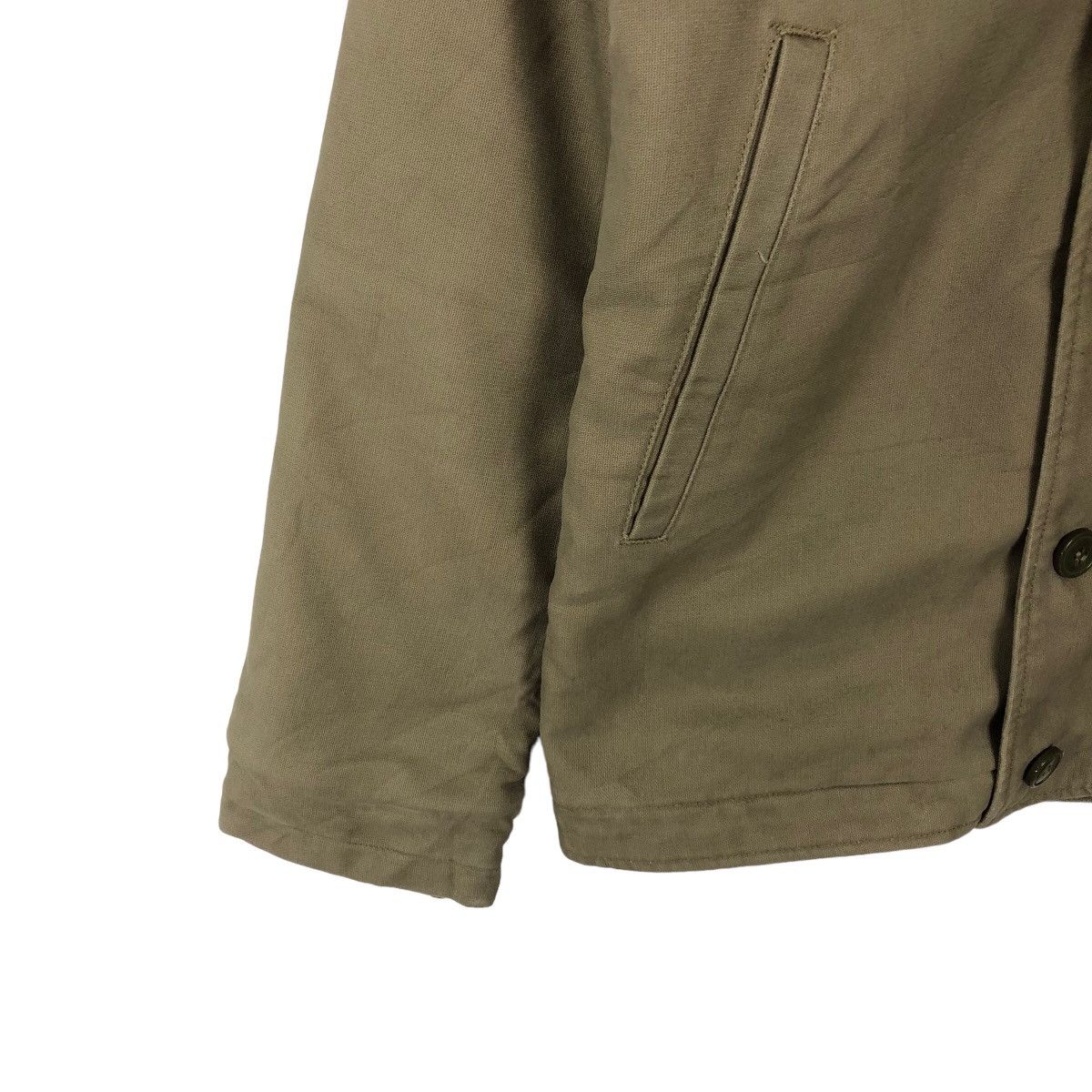 🔥VINTAGE REPRO DECK JACKET USN BUZZ RICKSONS MILITARY