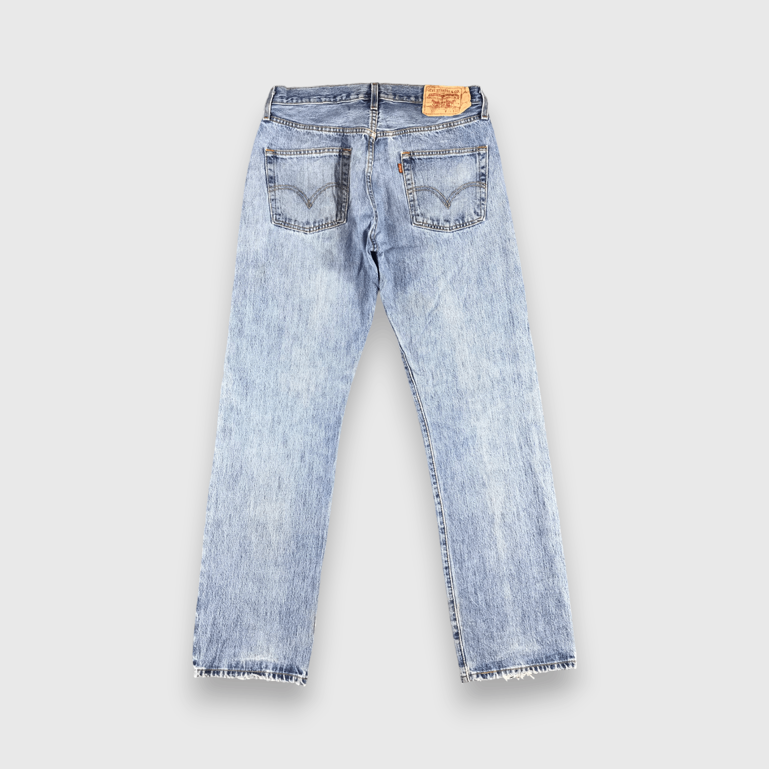 Levi's Vintage 90s Blue Wash Levis 501 Jeans-J2044 Size US 33 - 2 Thumbnail